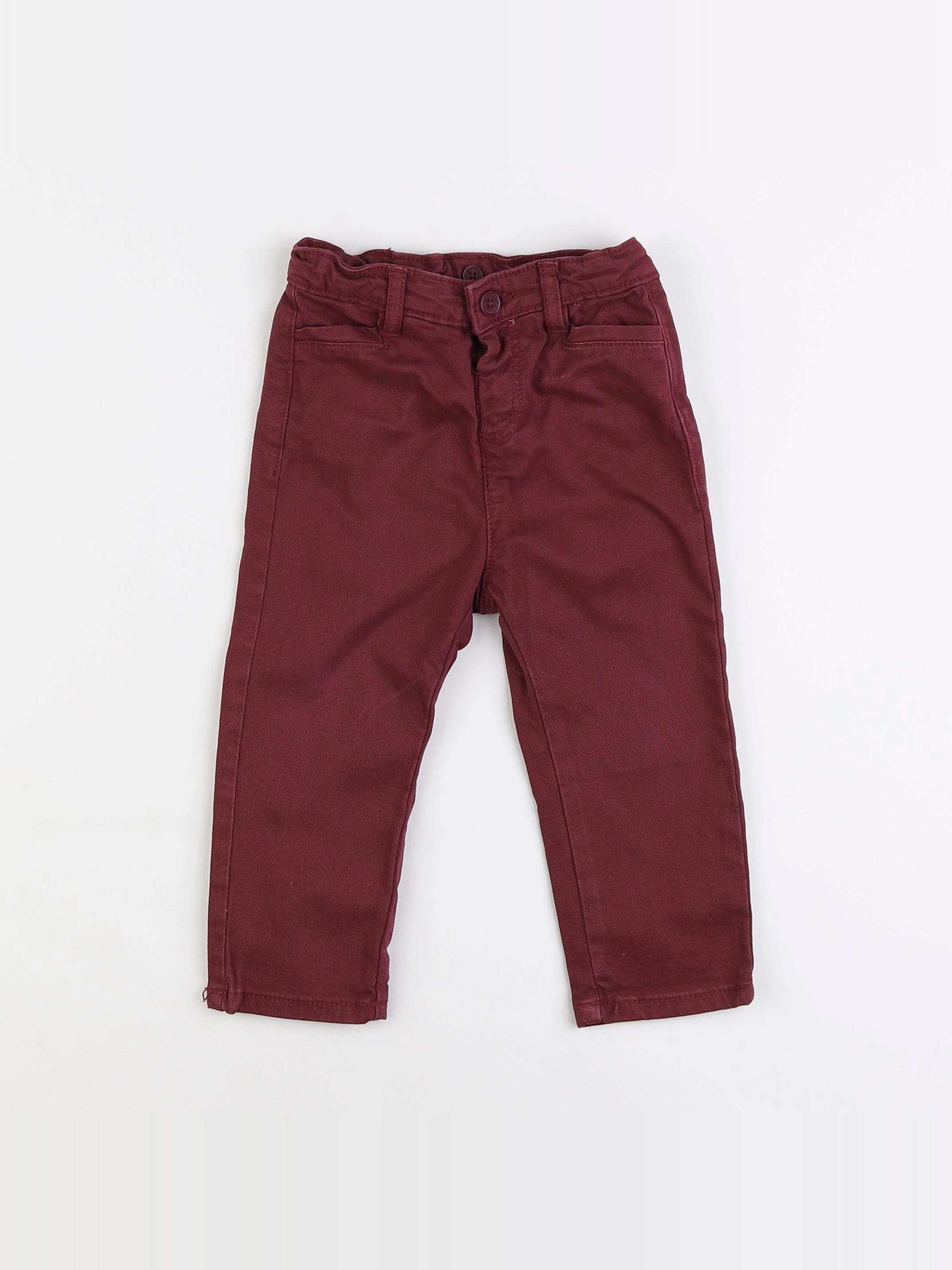 Tape à l'oeil - pantalon rouge - 18 mois