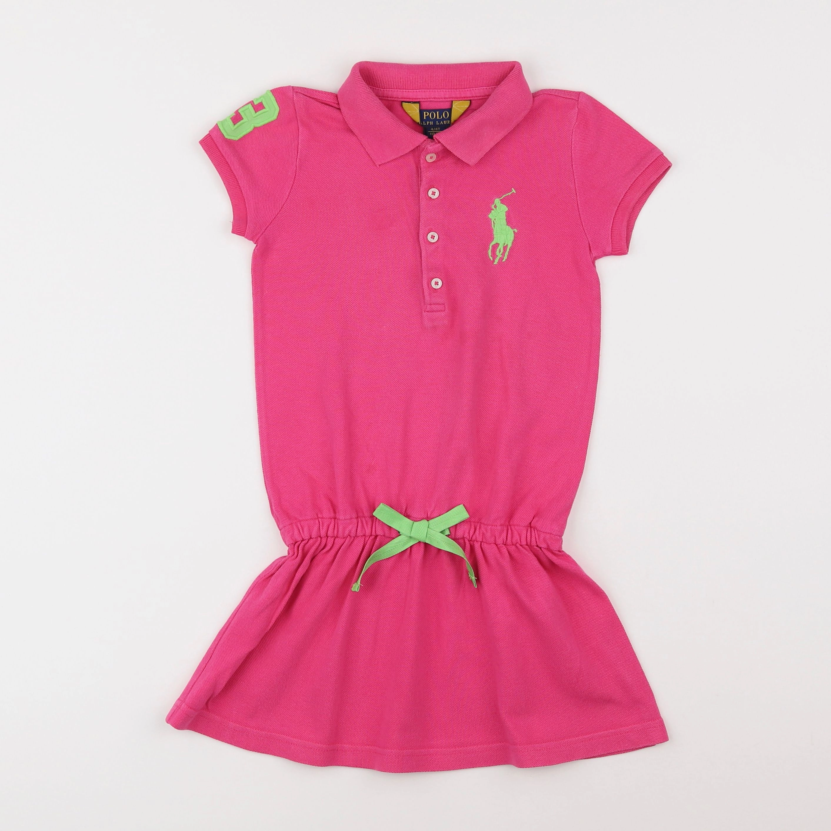 Ralph Lauren - robe rose - 4 ans