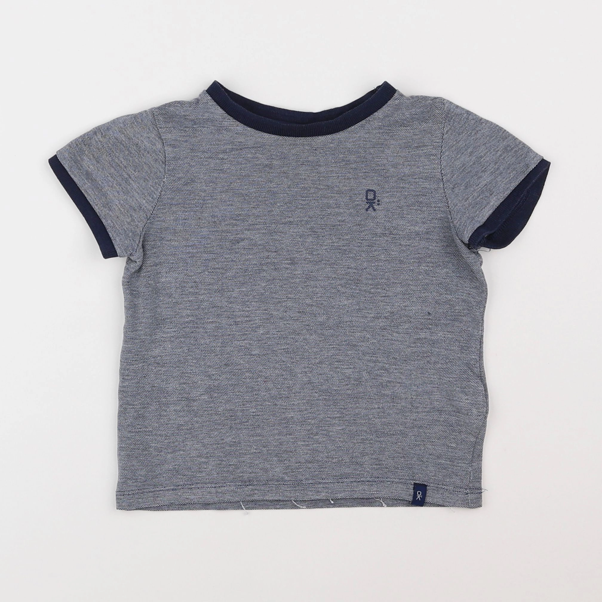 Okaidi - tee-shirt bleu - 3 ans