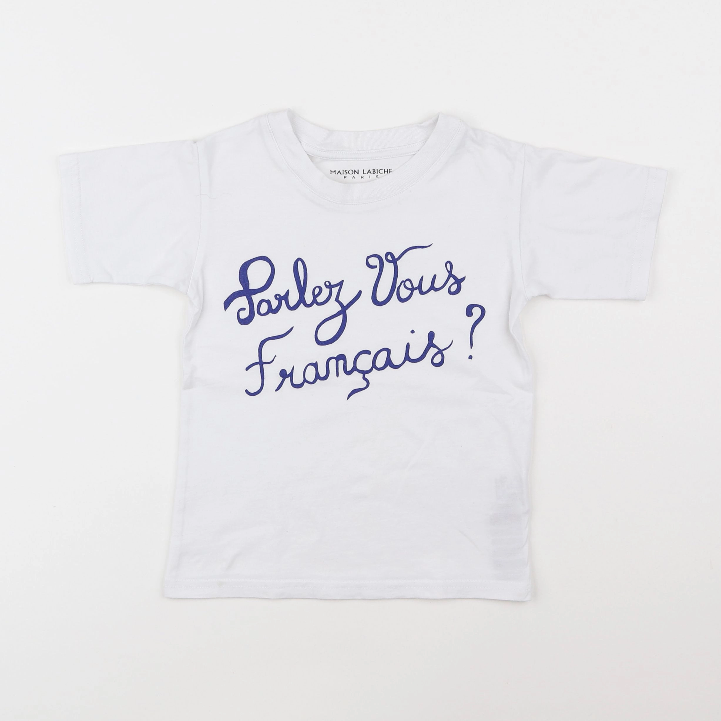 Maison Labiche - tee-shirt blanc - 6 ans