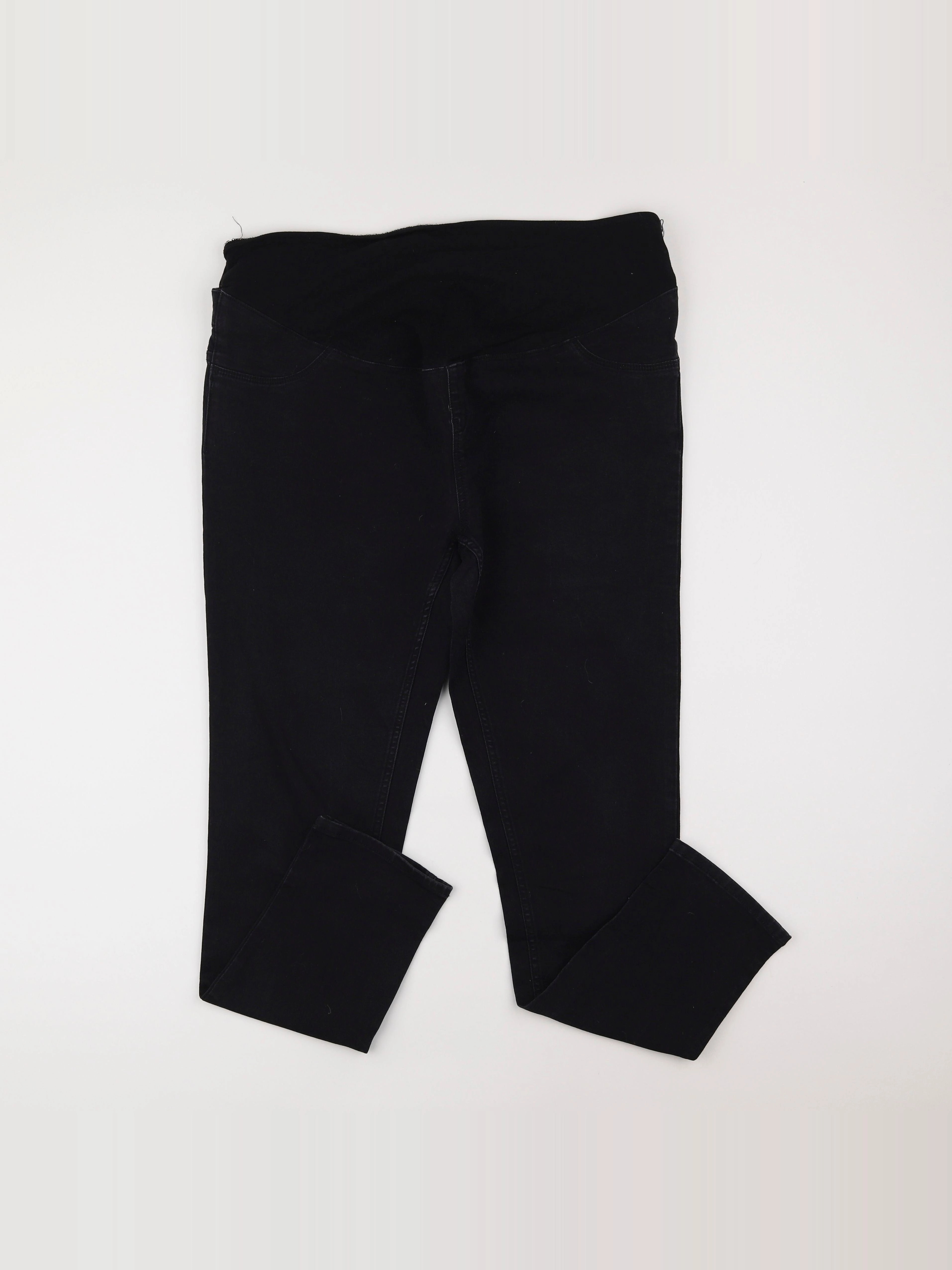 Kiabi - jean grossesse noir - 46
