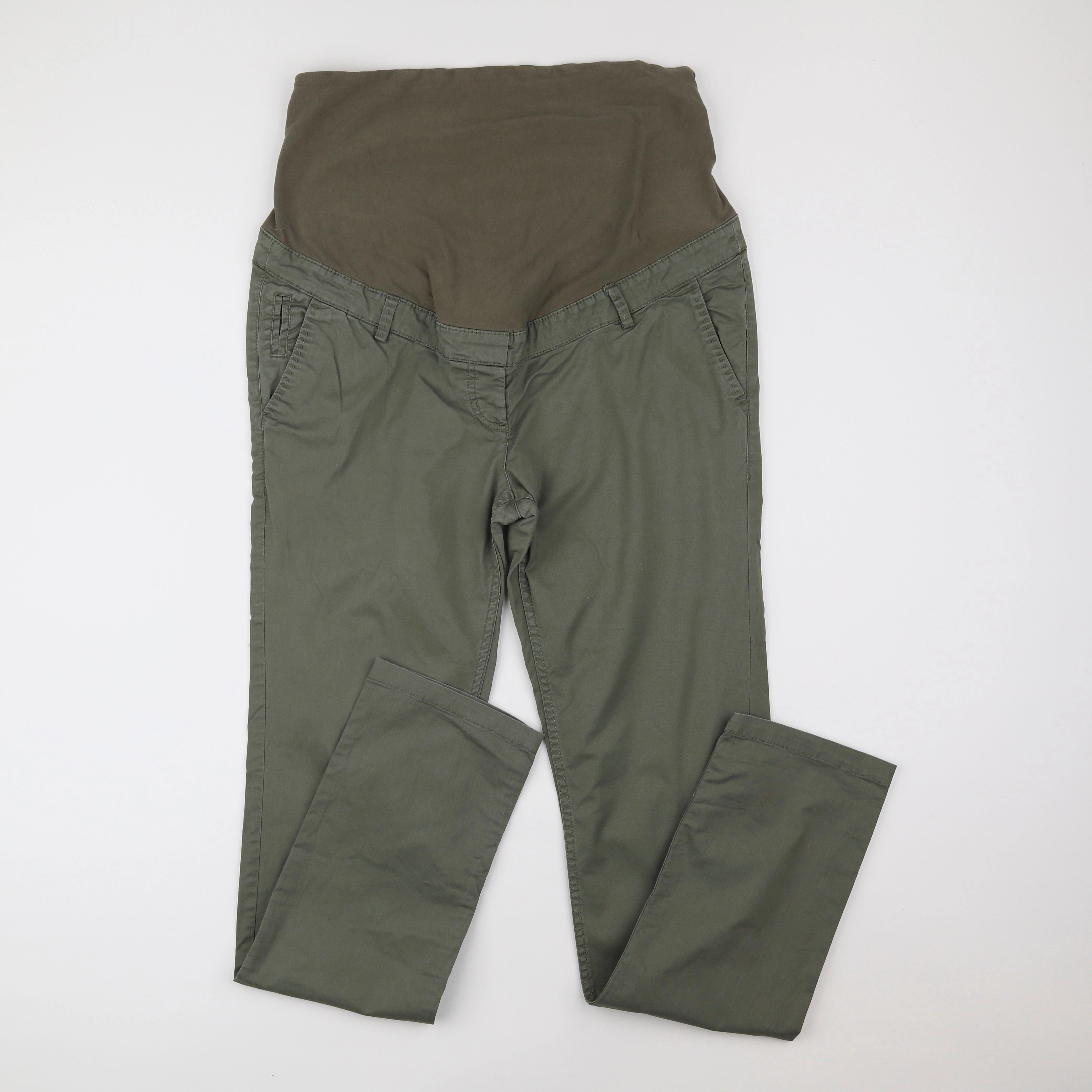 H&M - pantalon grossesse vert - 44