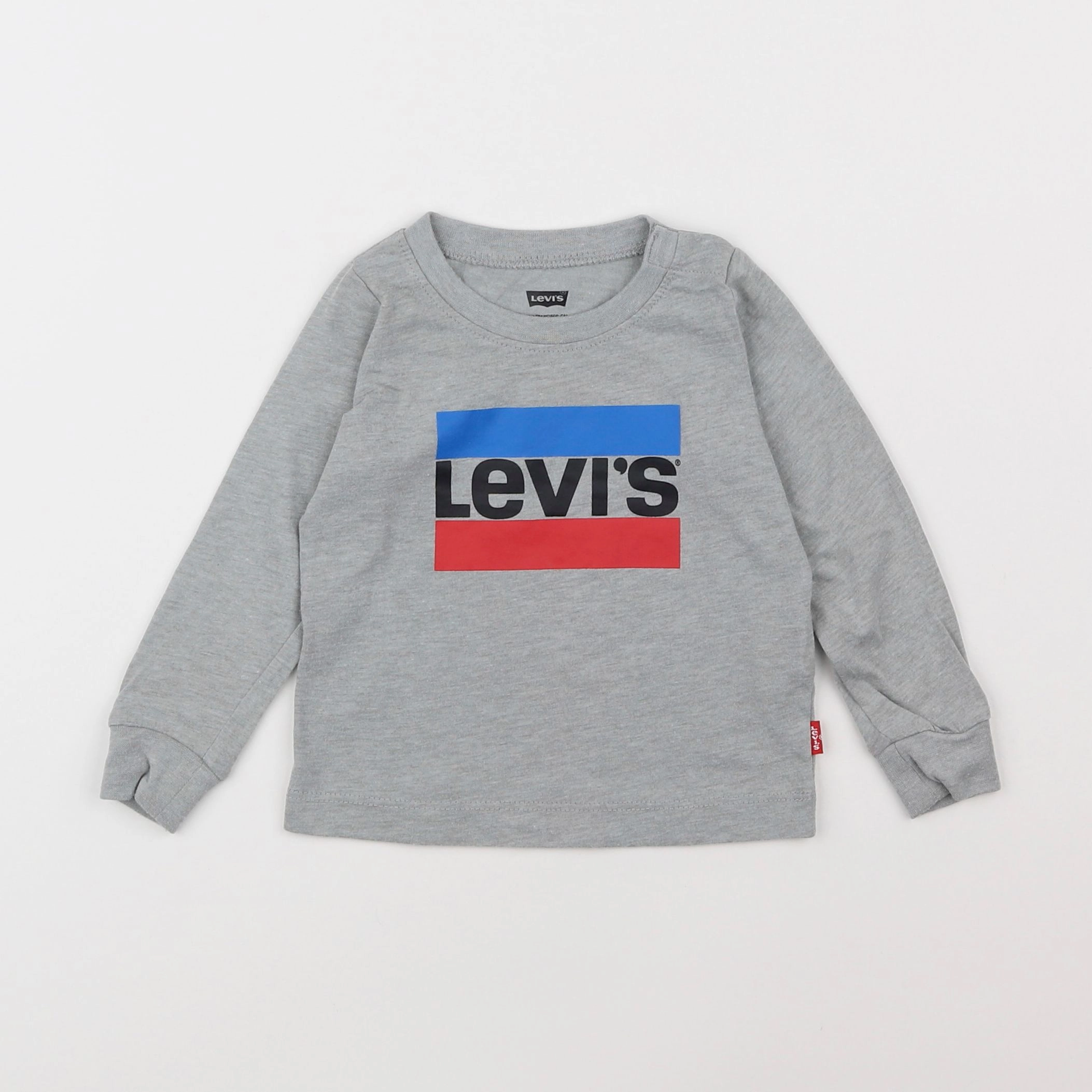 Levi's - tee-shirt gris - 9 mois