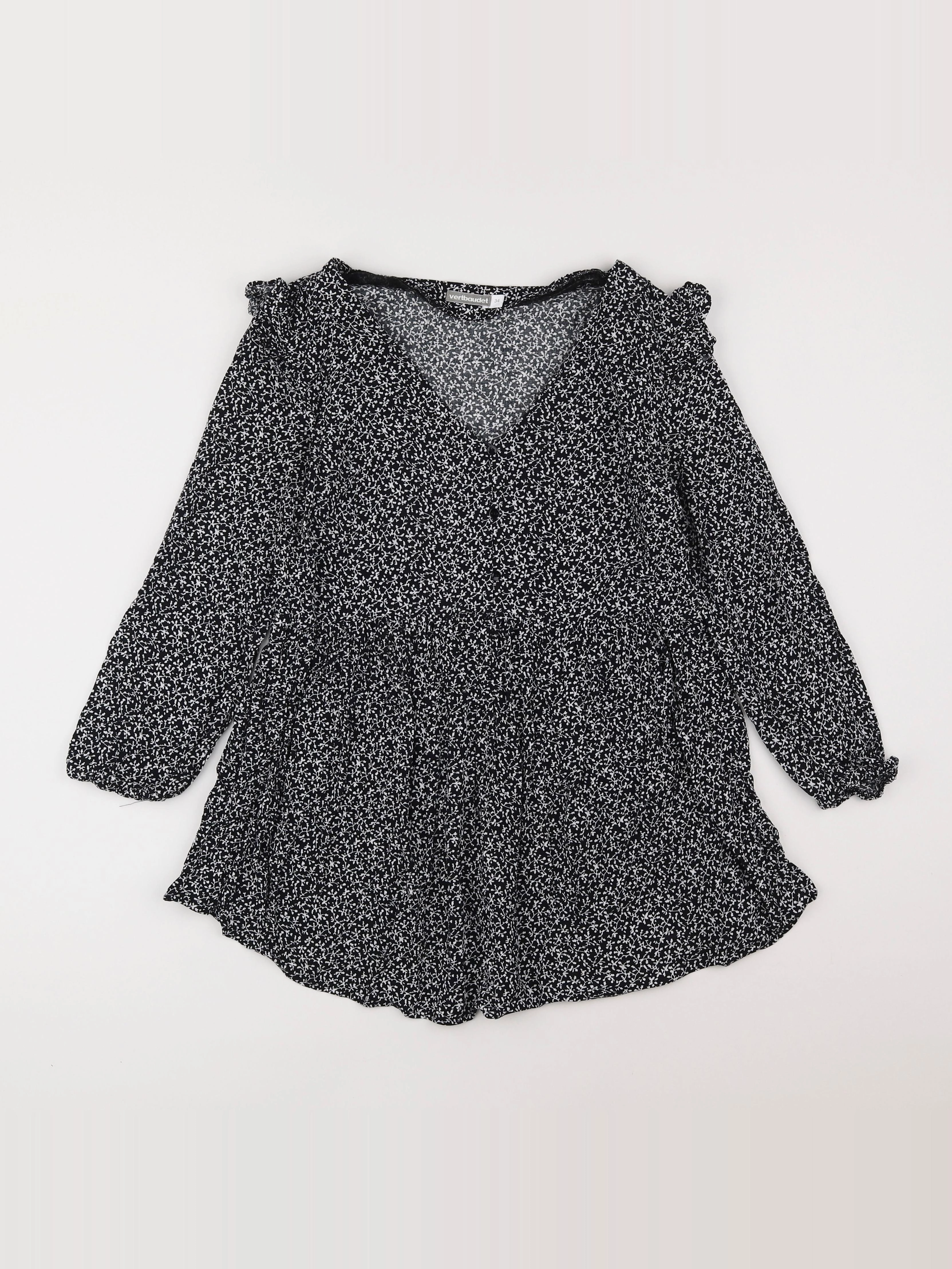 Vertbaudet - blouse grossesse noir - 34