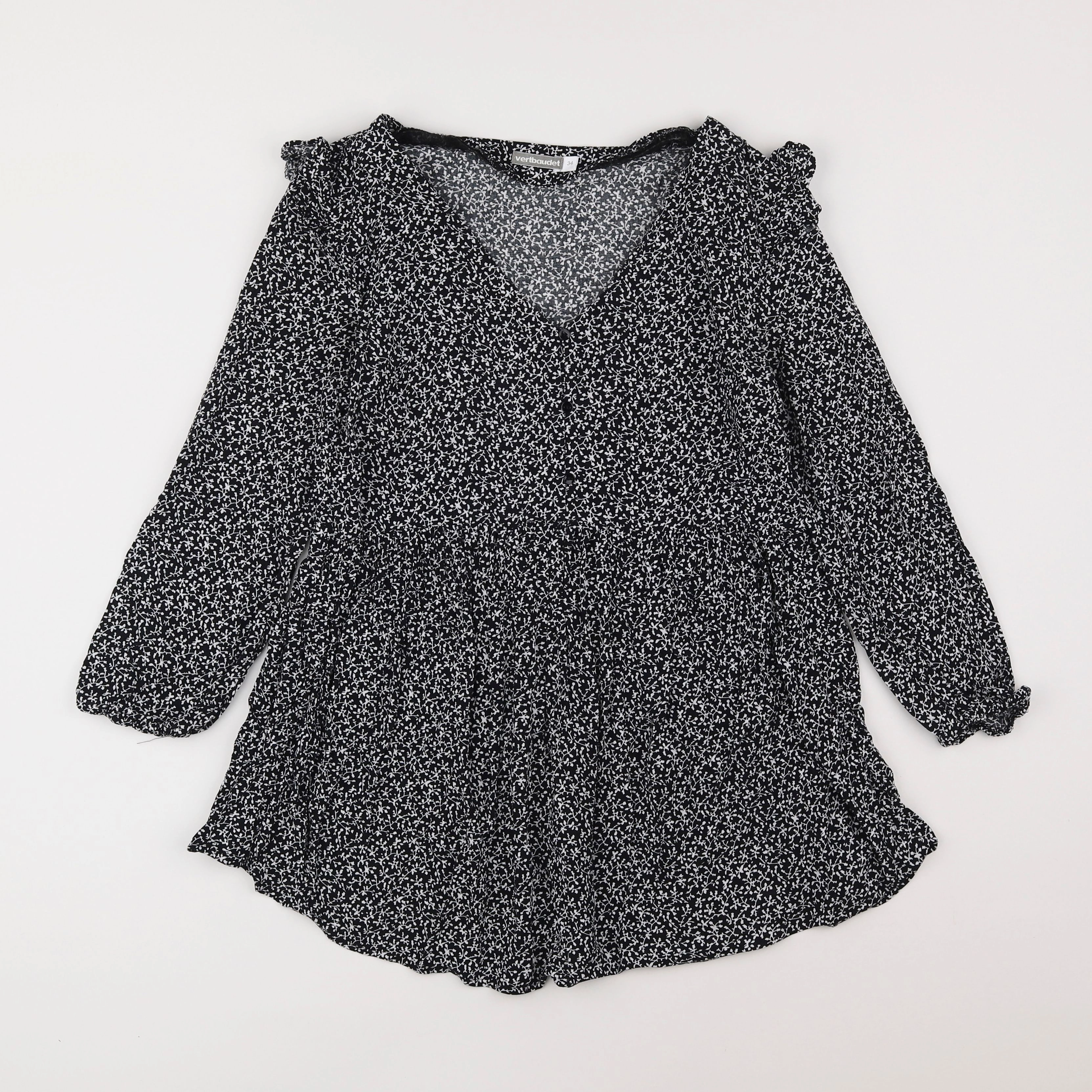 Vertbaudet - blouse grossesse noir - 34