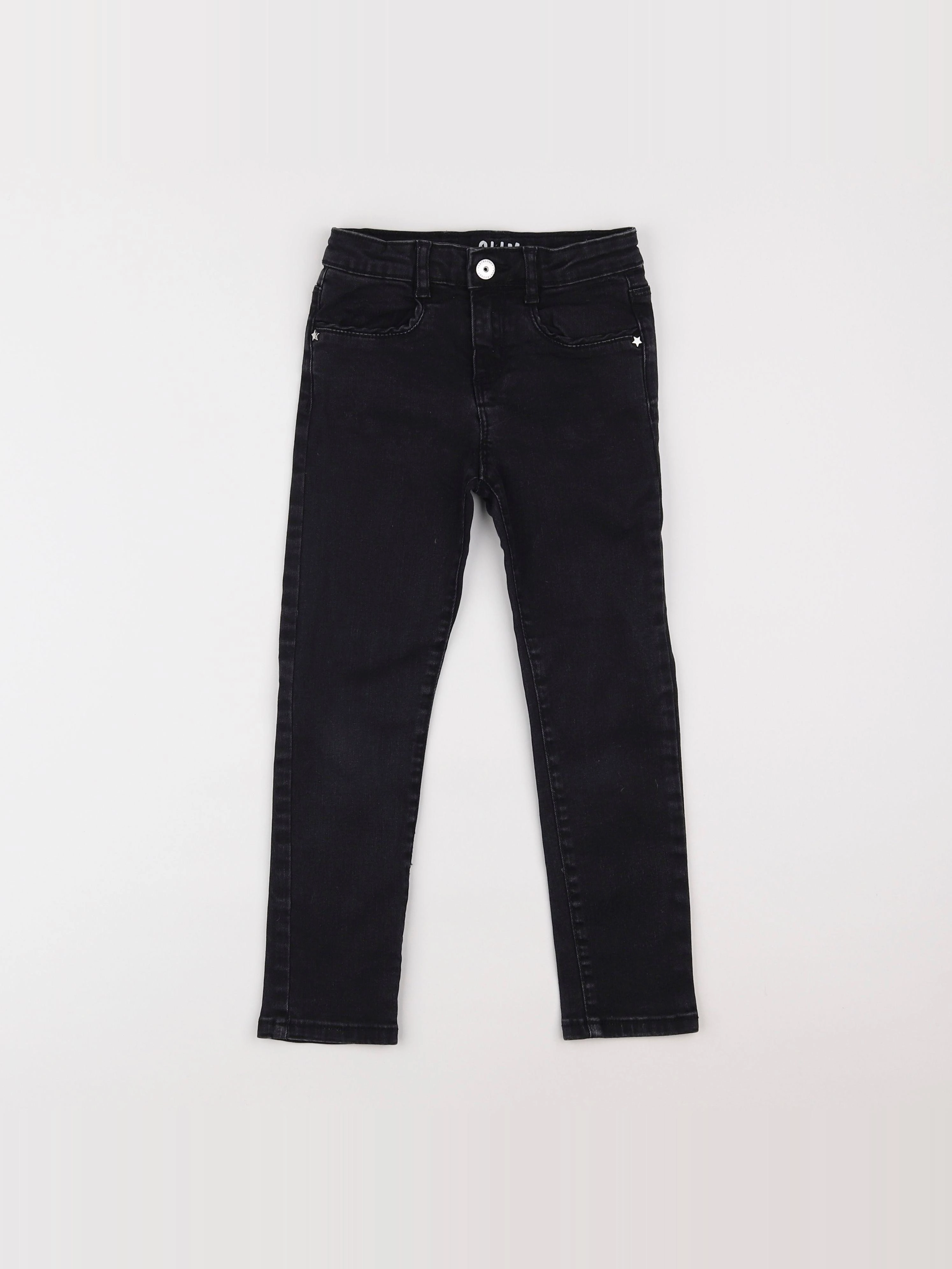 Vertbaudet - pantalon noir - 6 ans