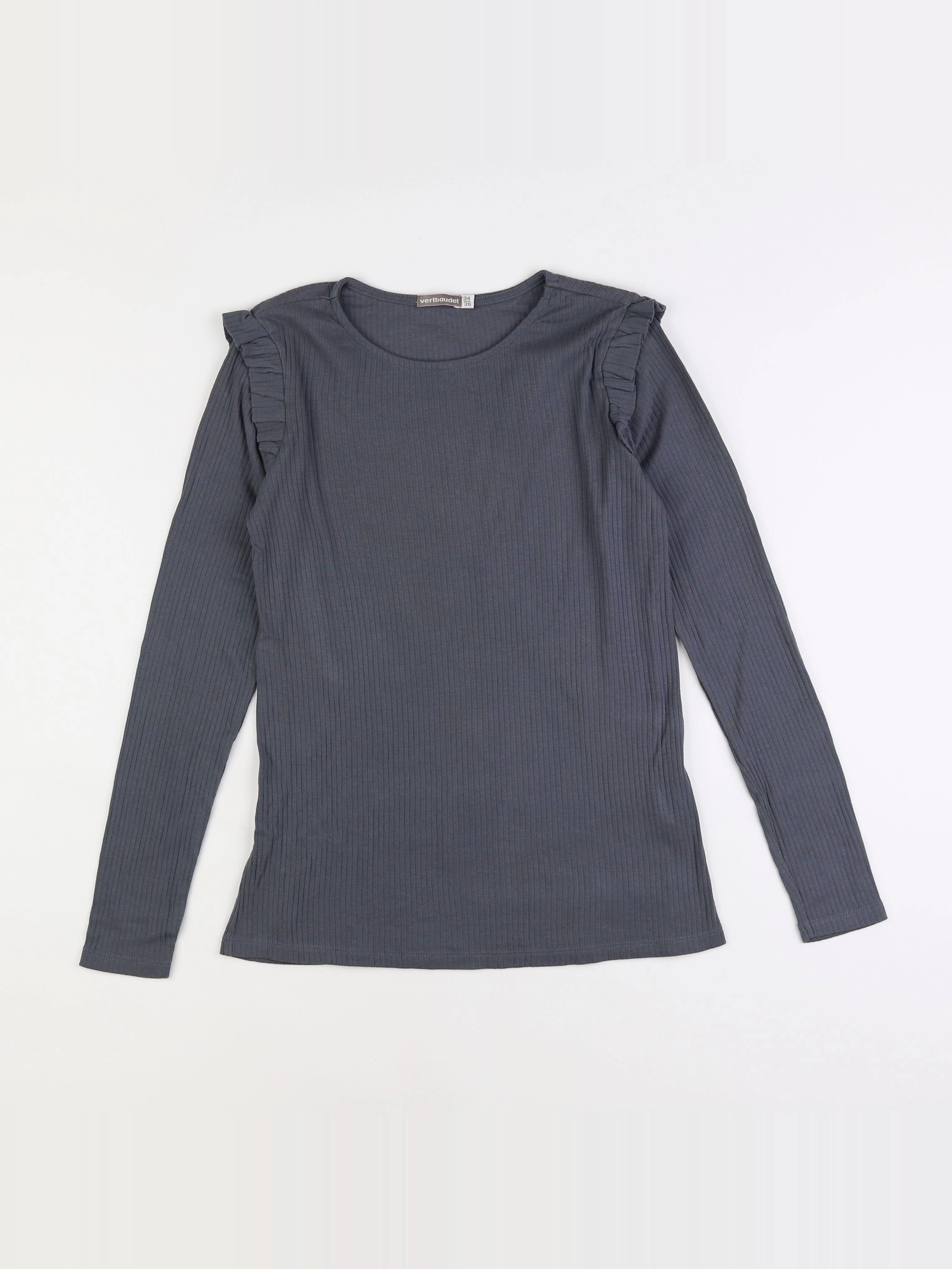Vertbaudet - tee-shirt grossesse gris - 34 à 36