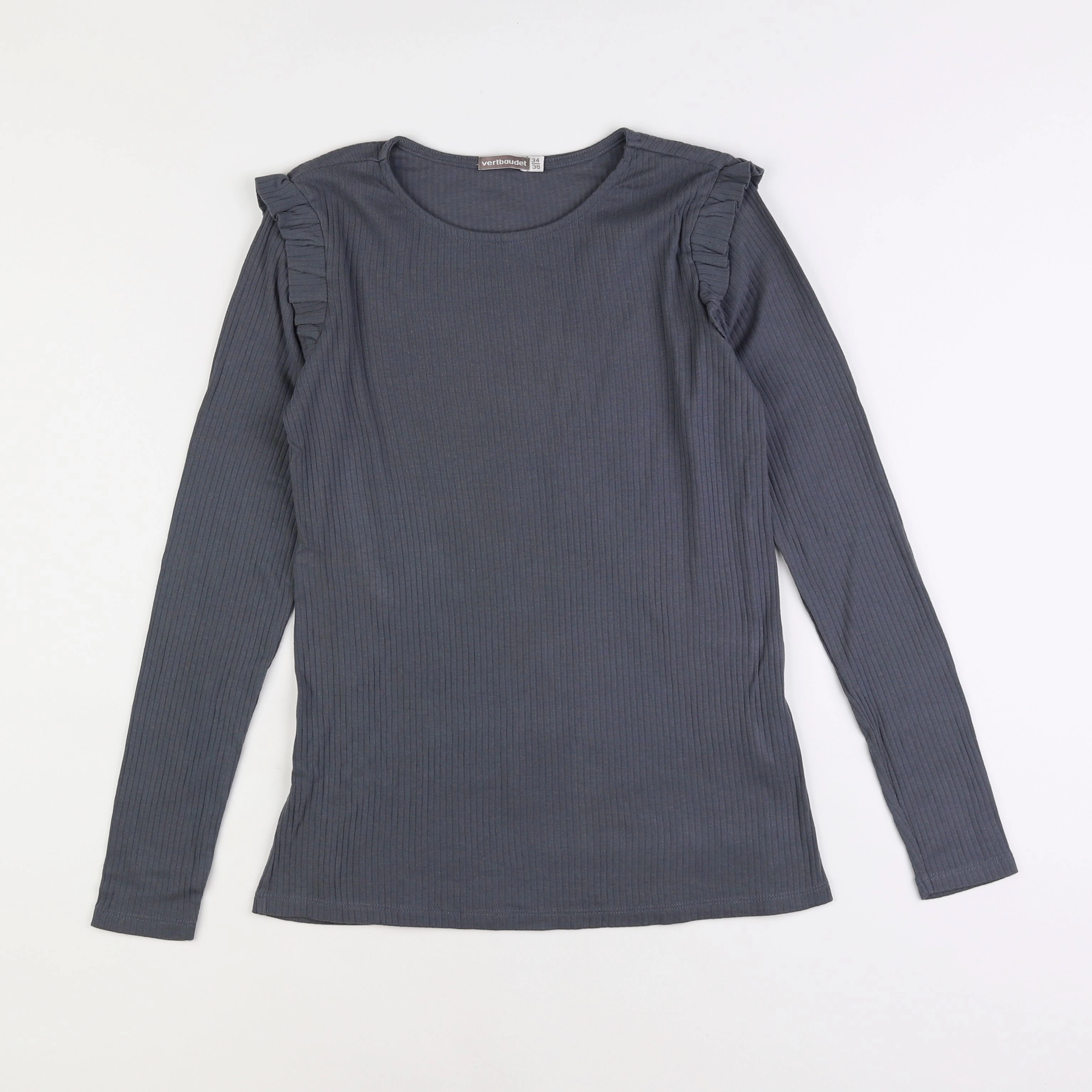 Vertbaudet - tee-shirt grossesse gris - 34 à 36