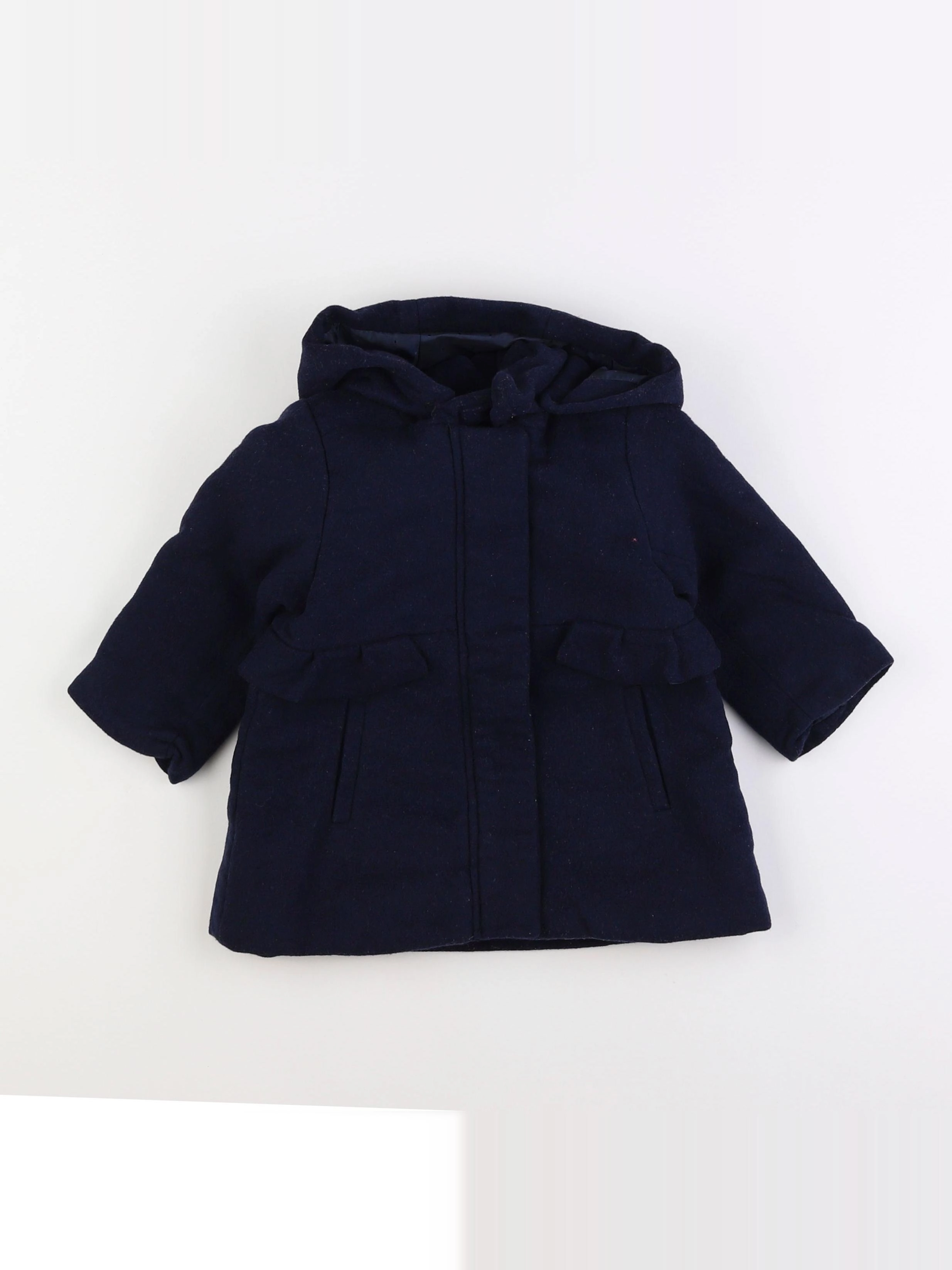 Jacadi - manteau bleu - 18 mois