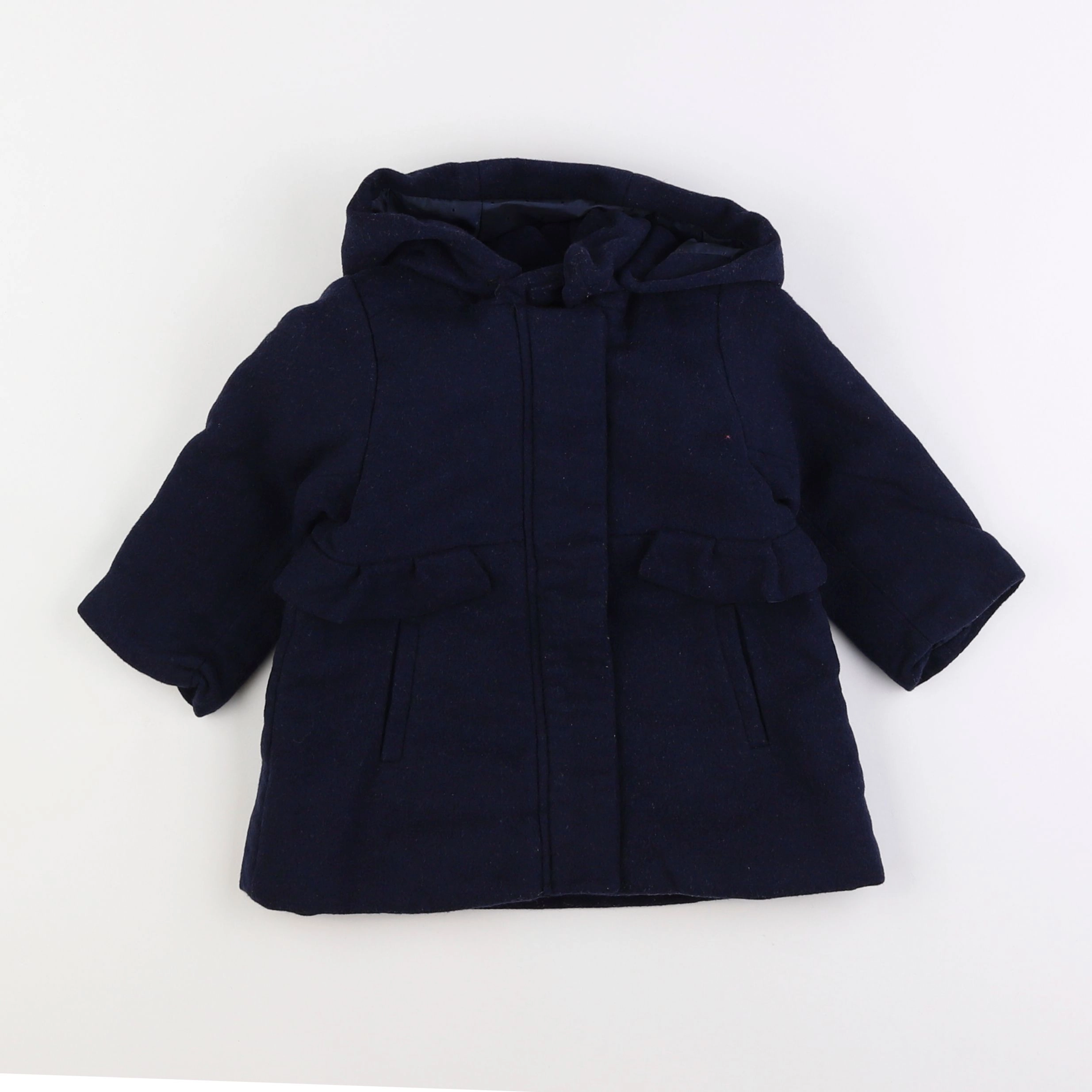 Jacadi - manteau bleu - 18 mois