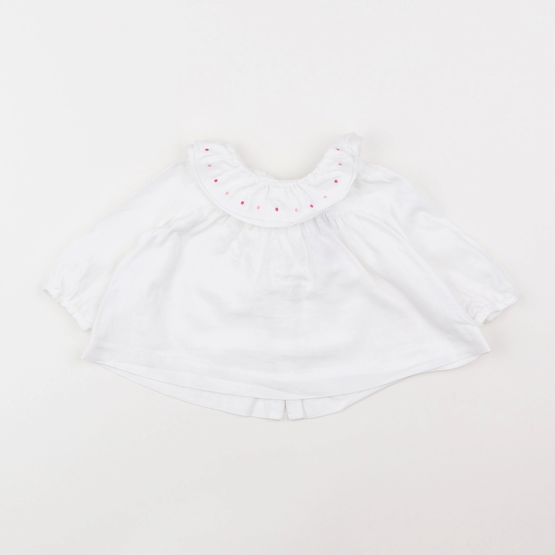 Jacadi - blouse blanc - 6 mois