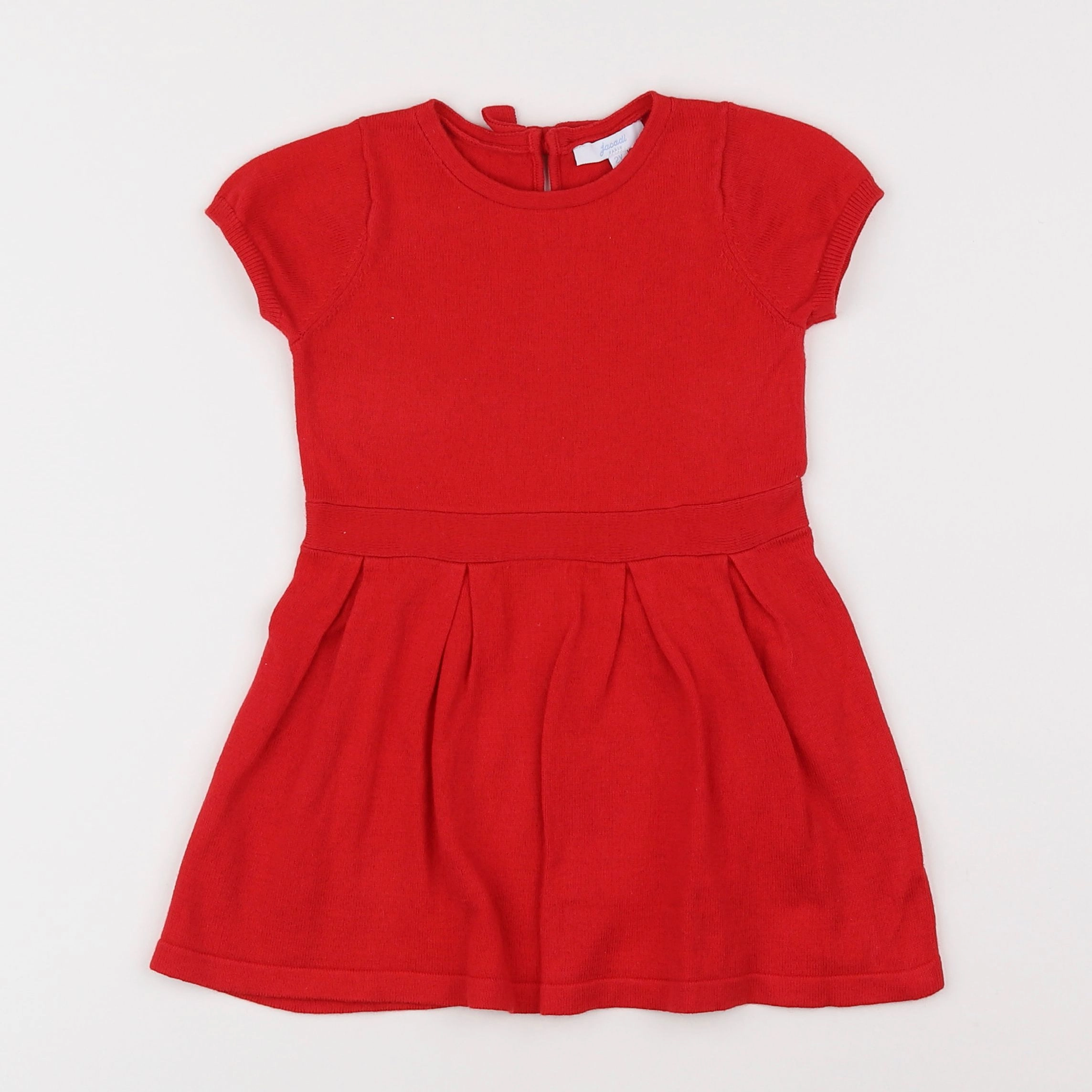 Jacadi - robe rouge - 2 ans