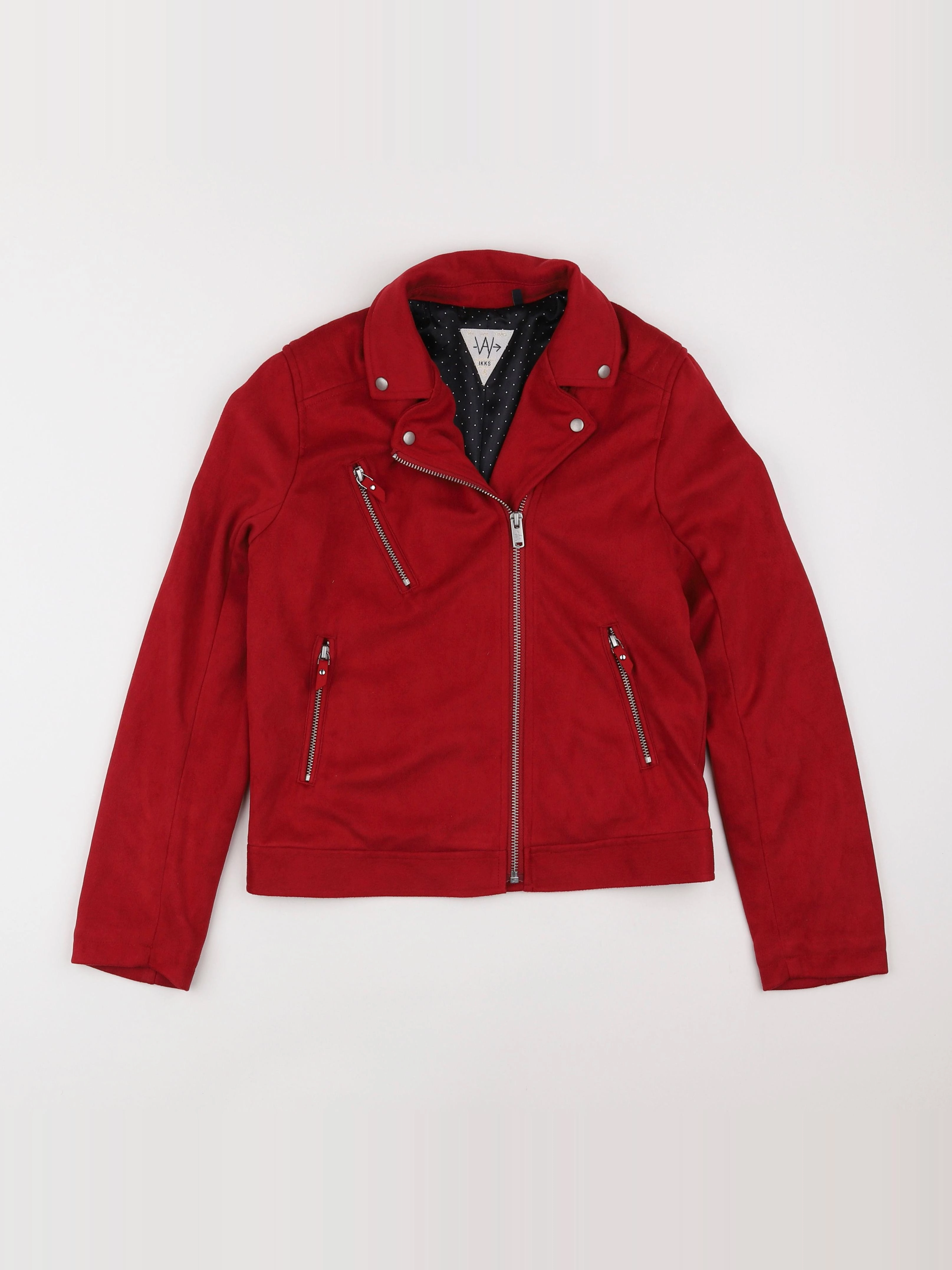 IKKS - veste rouge - 12 ans