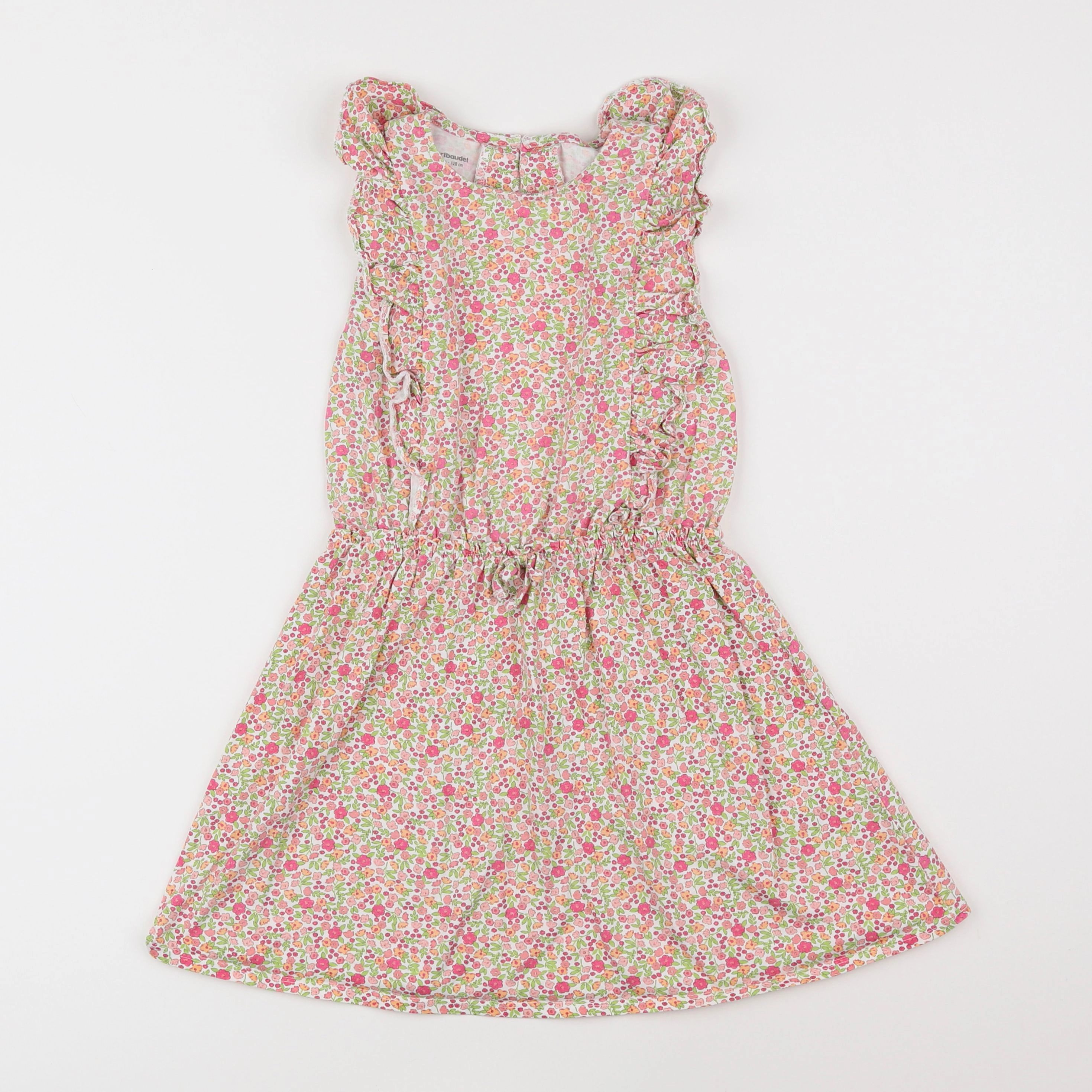 Vertbaudet - robe multicolore - 8 ans