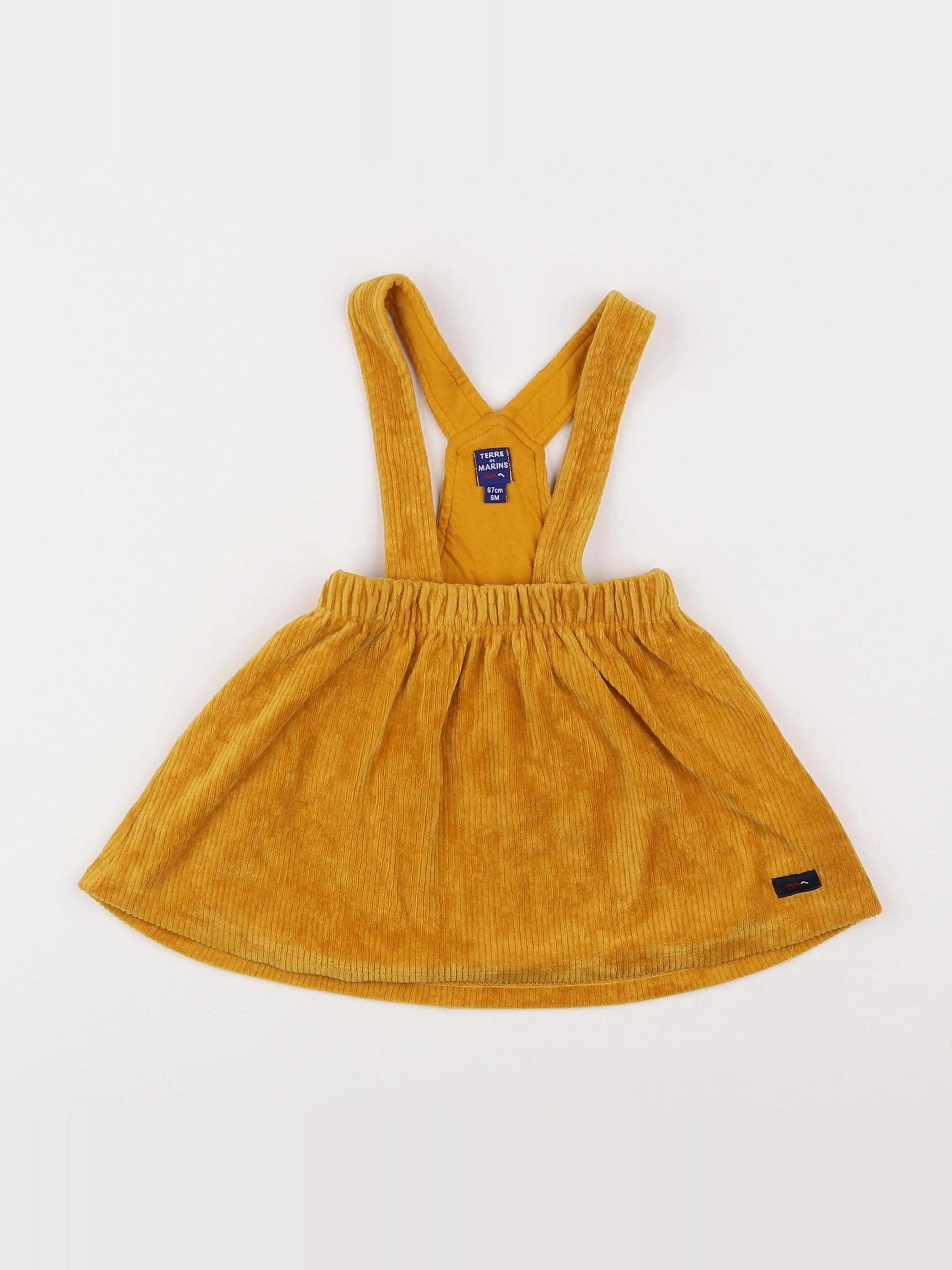 Terre de marins - jupe jaune - 6 mois