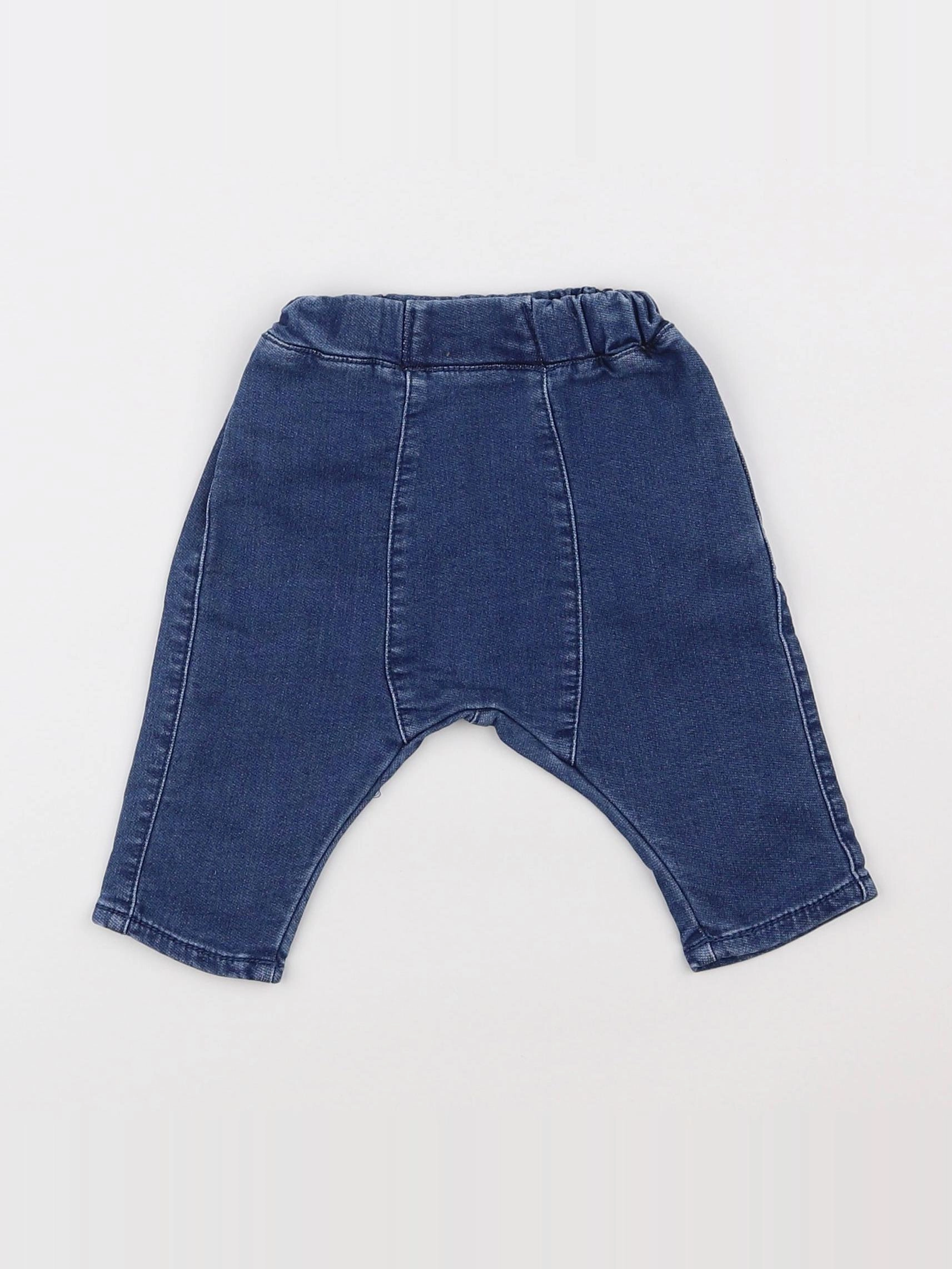 Vertbaudet - sarouel bleu - 1 mois