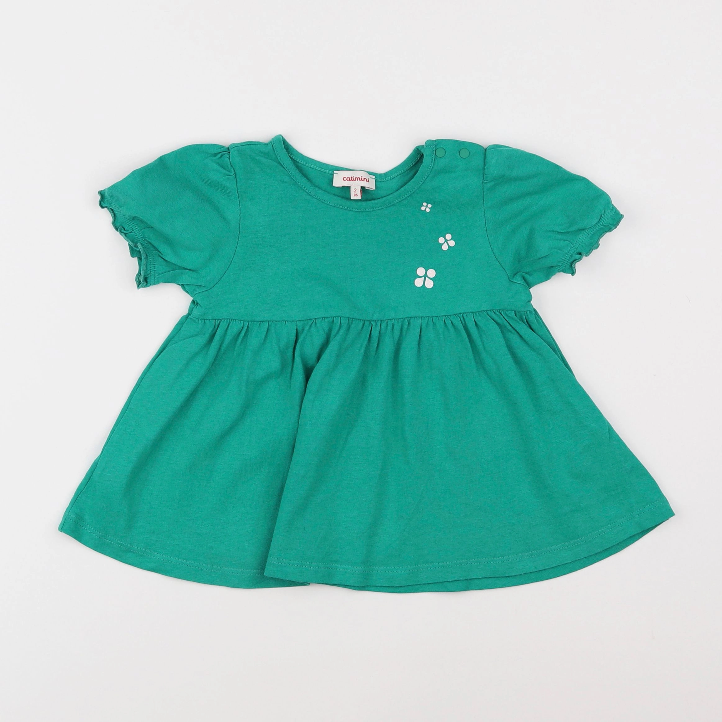 Catimini - tee-shirt vert - 2 ans