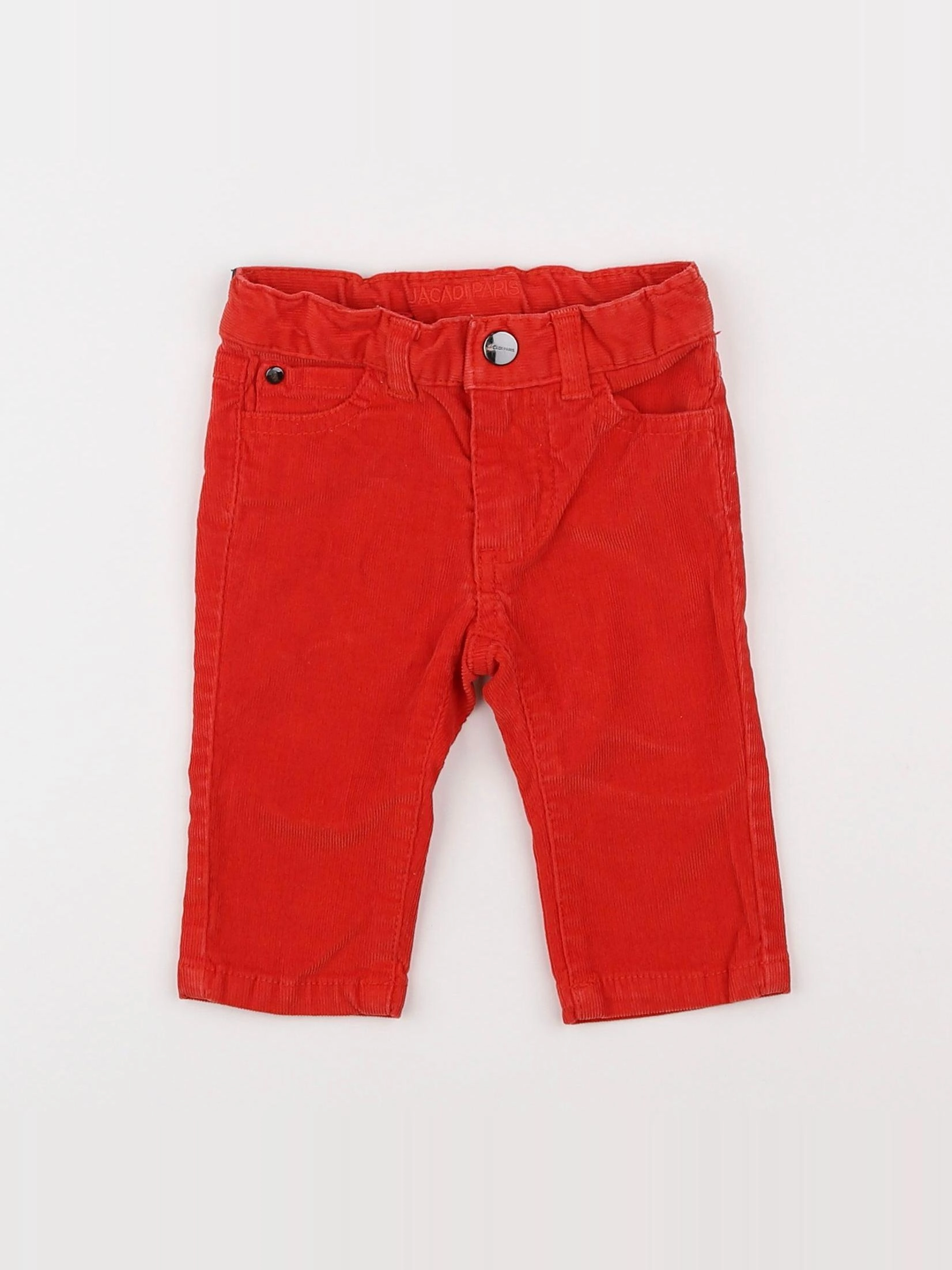 Jacadi - pantalon rouge - 6 mois