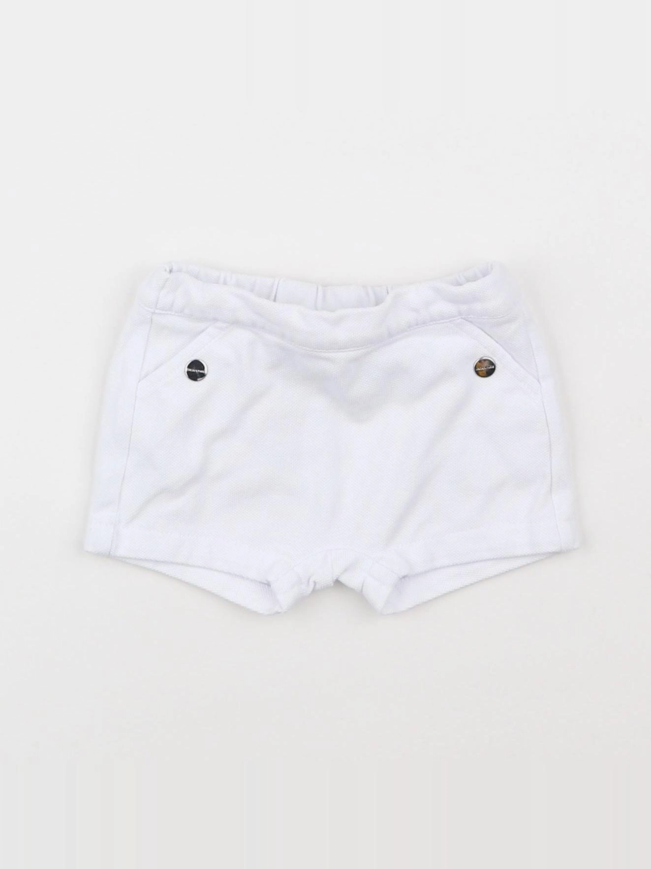 Jacadi - short blanc - 3 mois