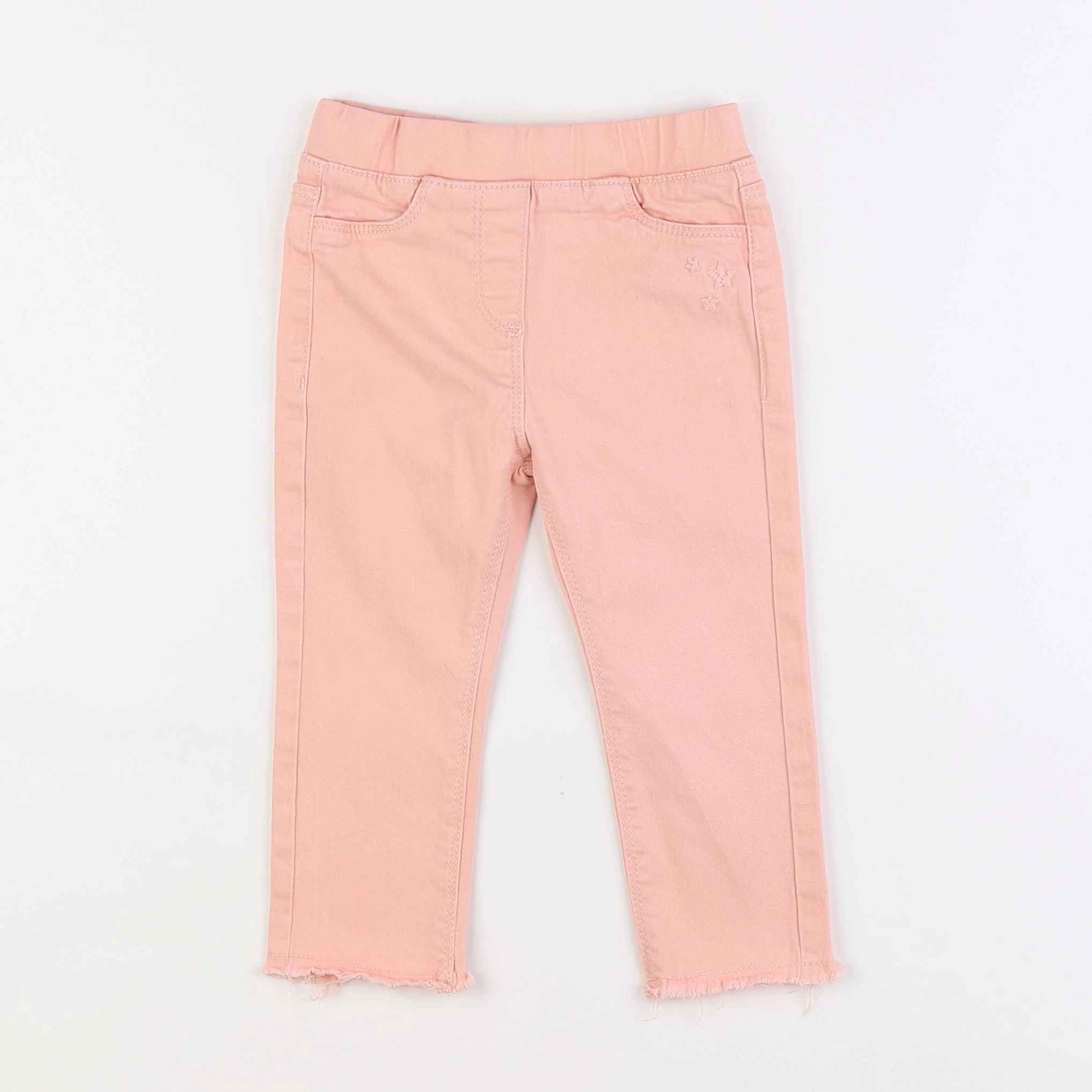 Vertbaudet - jegging rose - 2 ans