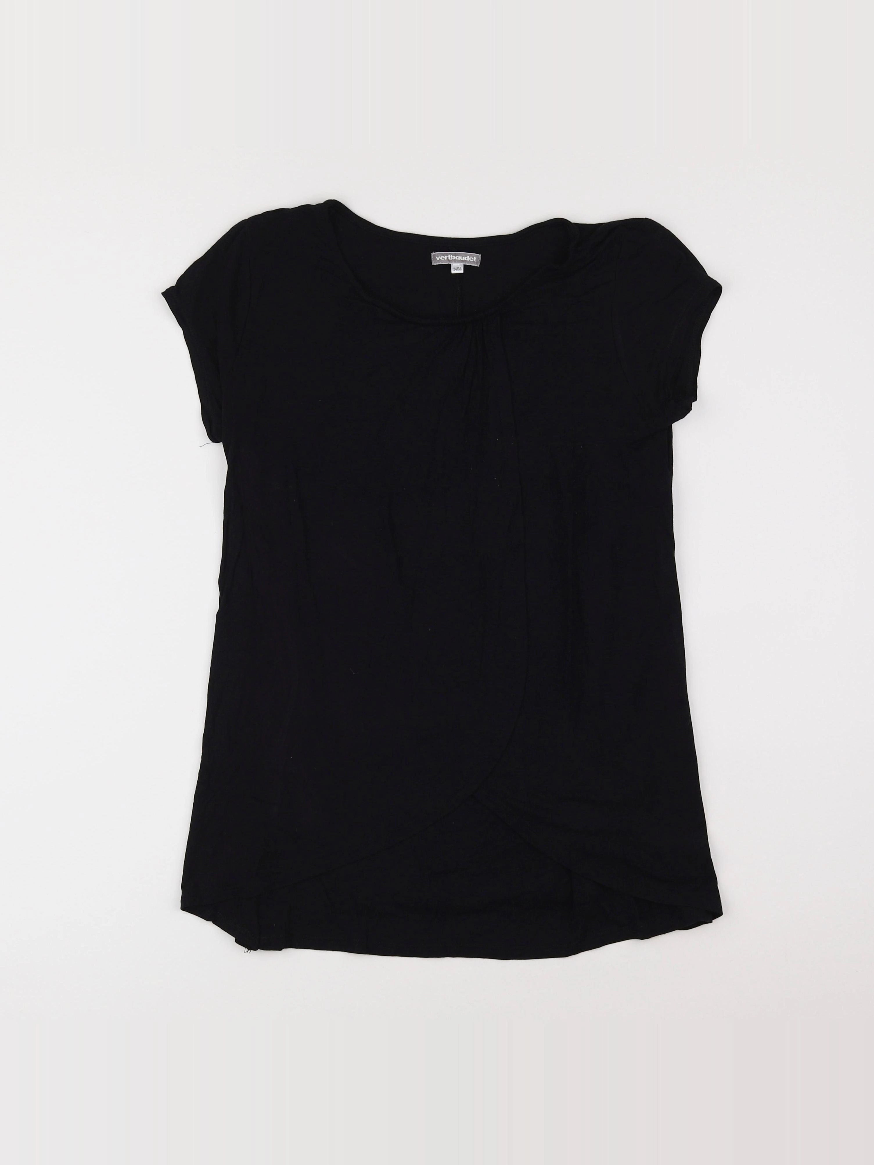 Vertbaudet - tee-shirt grossesse noir - 34 à 36