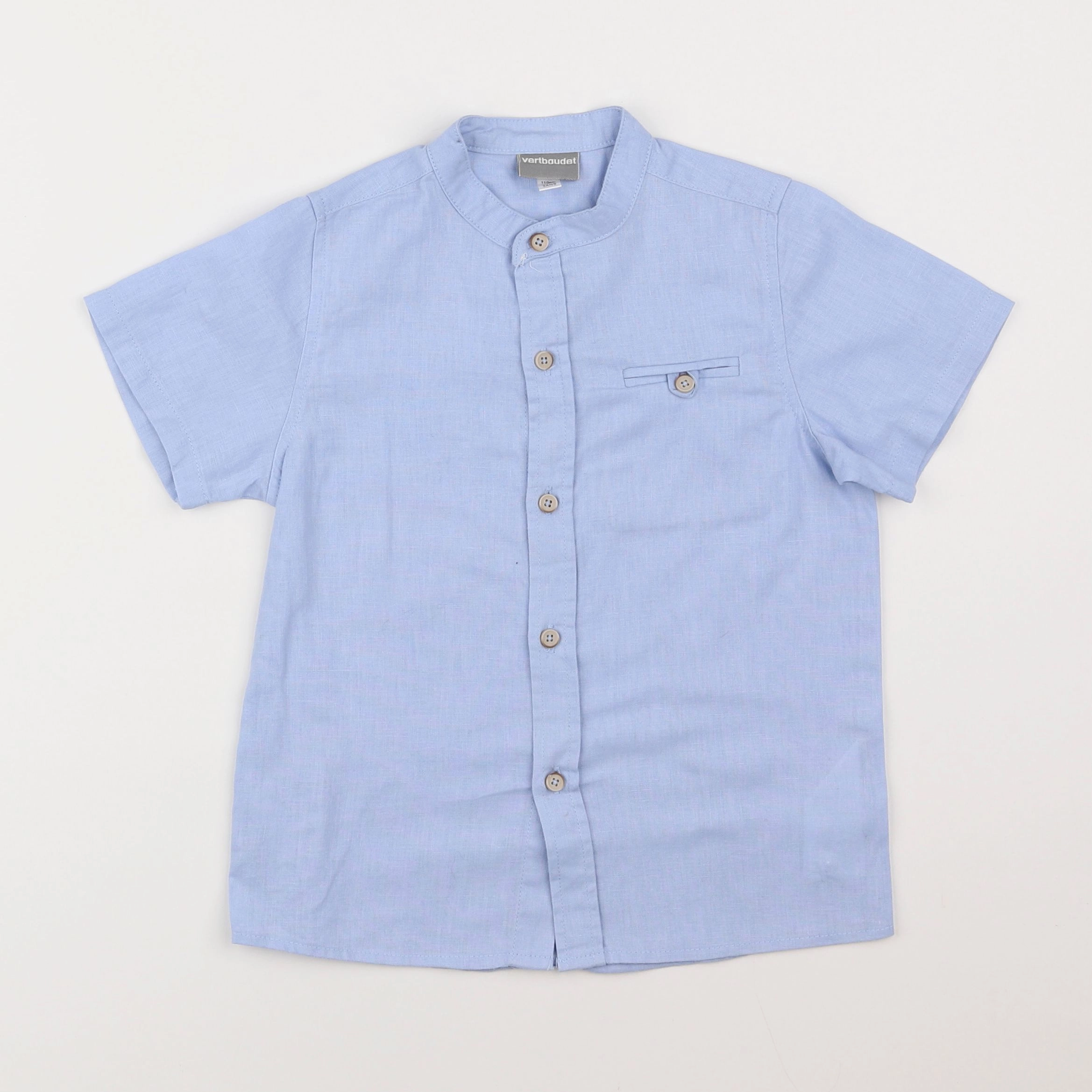 Vertbaudet - chemise bleu - 5 ans