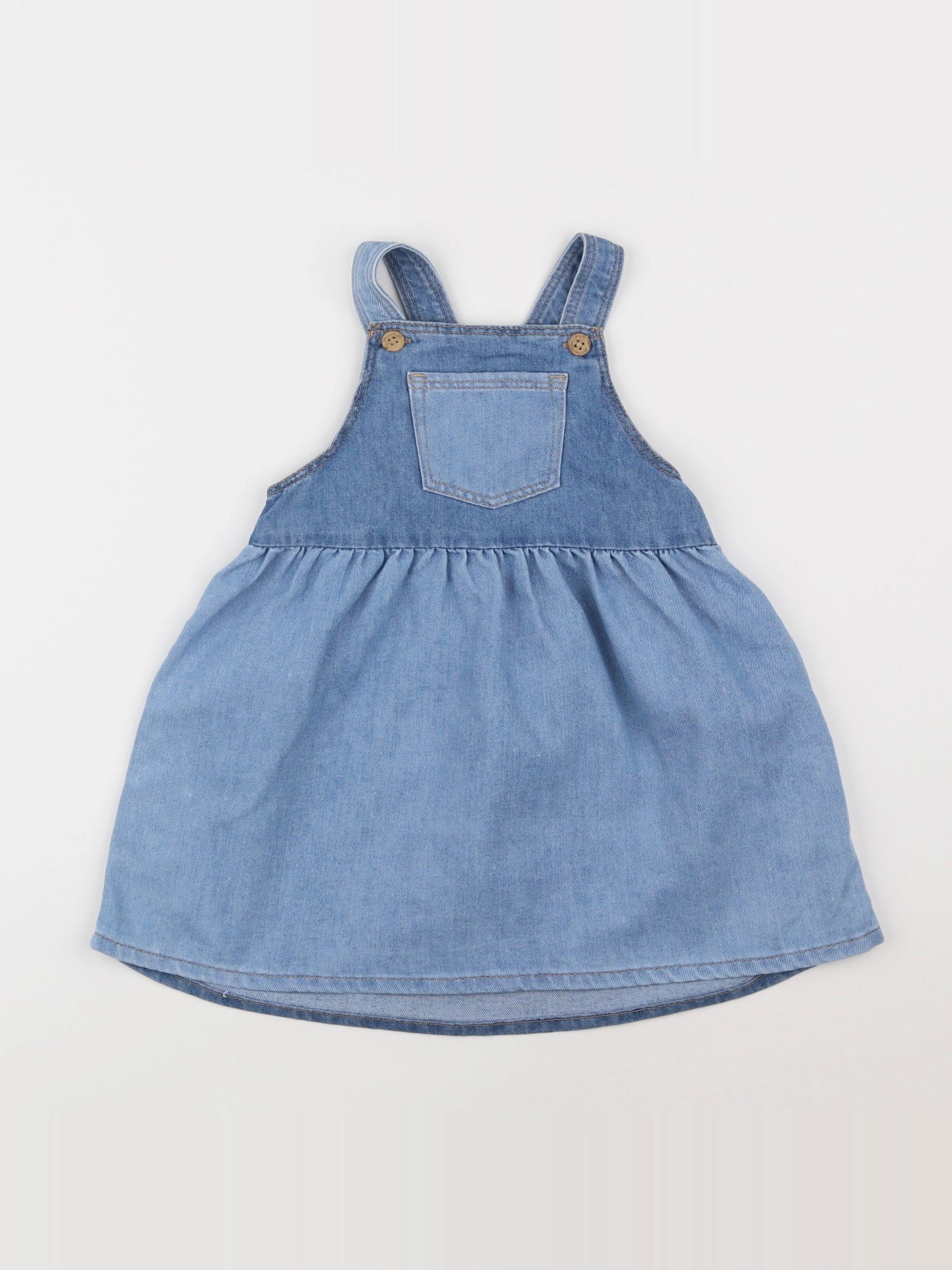 H&M - robe bleu - 18 mois à 2 ans