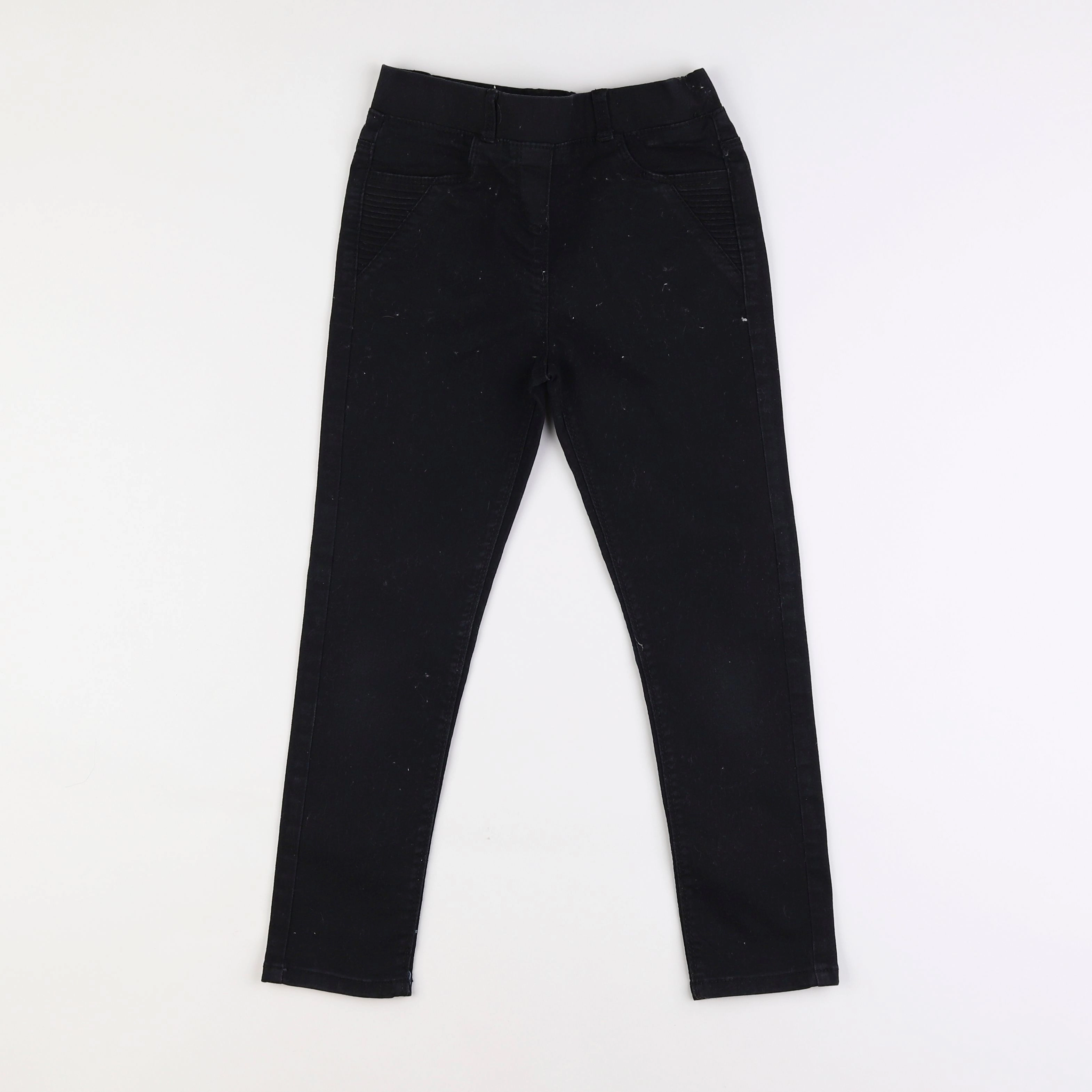 Vertbaudet - jegging noir - 8 ans