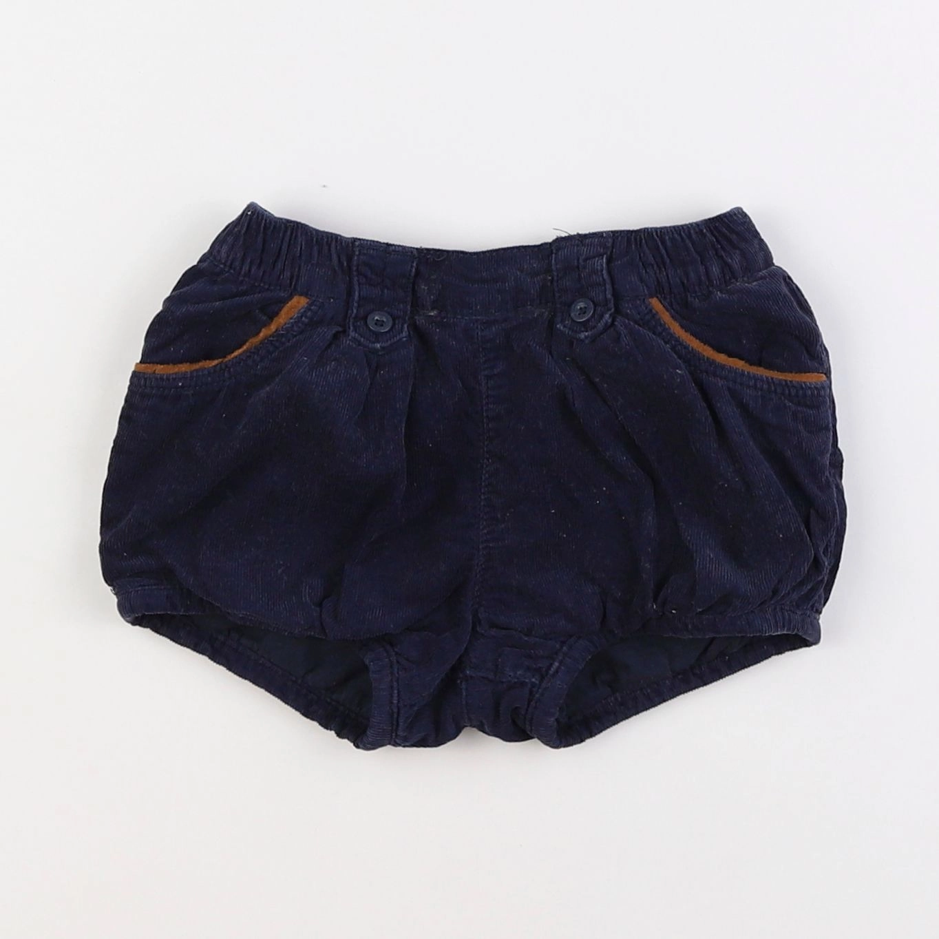 Vertbaudet - short bleu - 2 ans