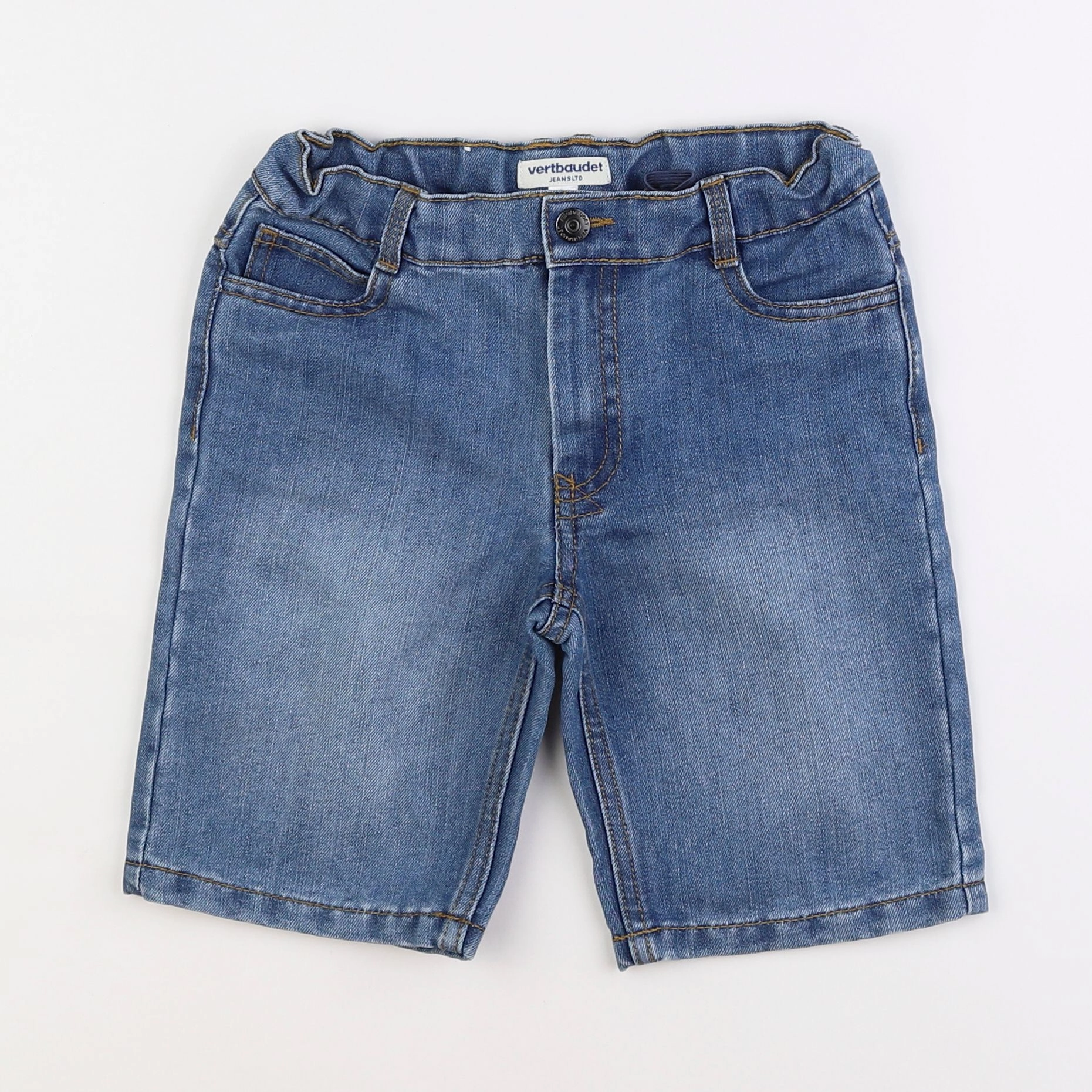 Vertbaudet - short bleu - 9 ans