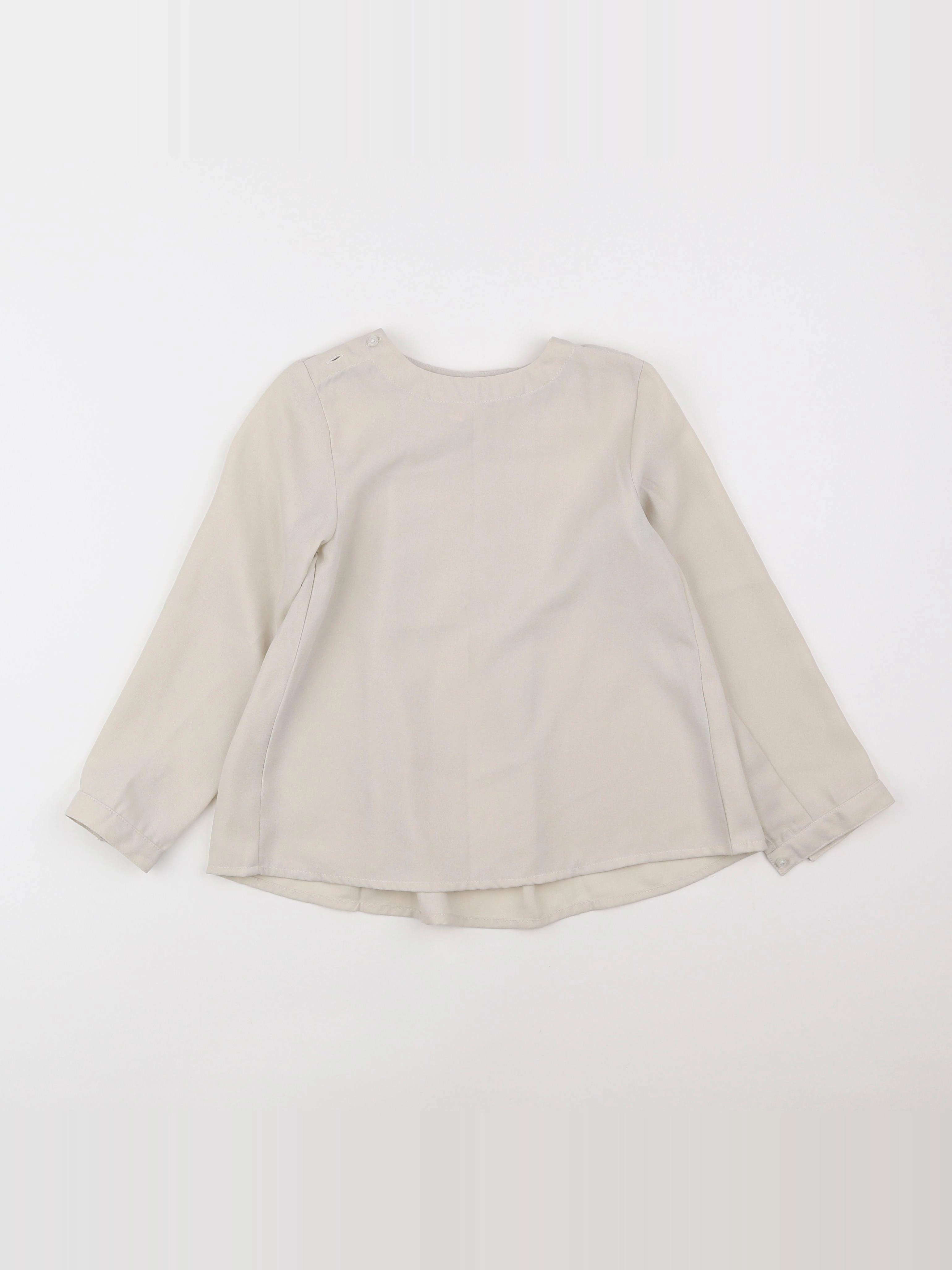 Gocco - blouse gris - 5/6 ans