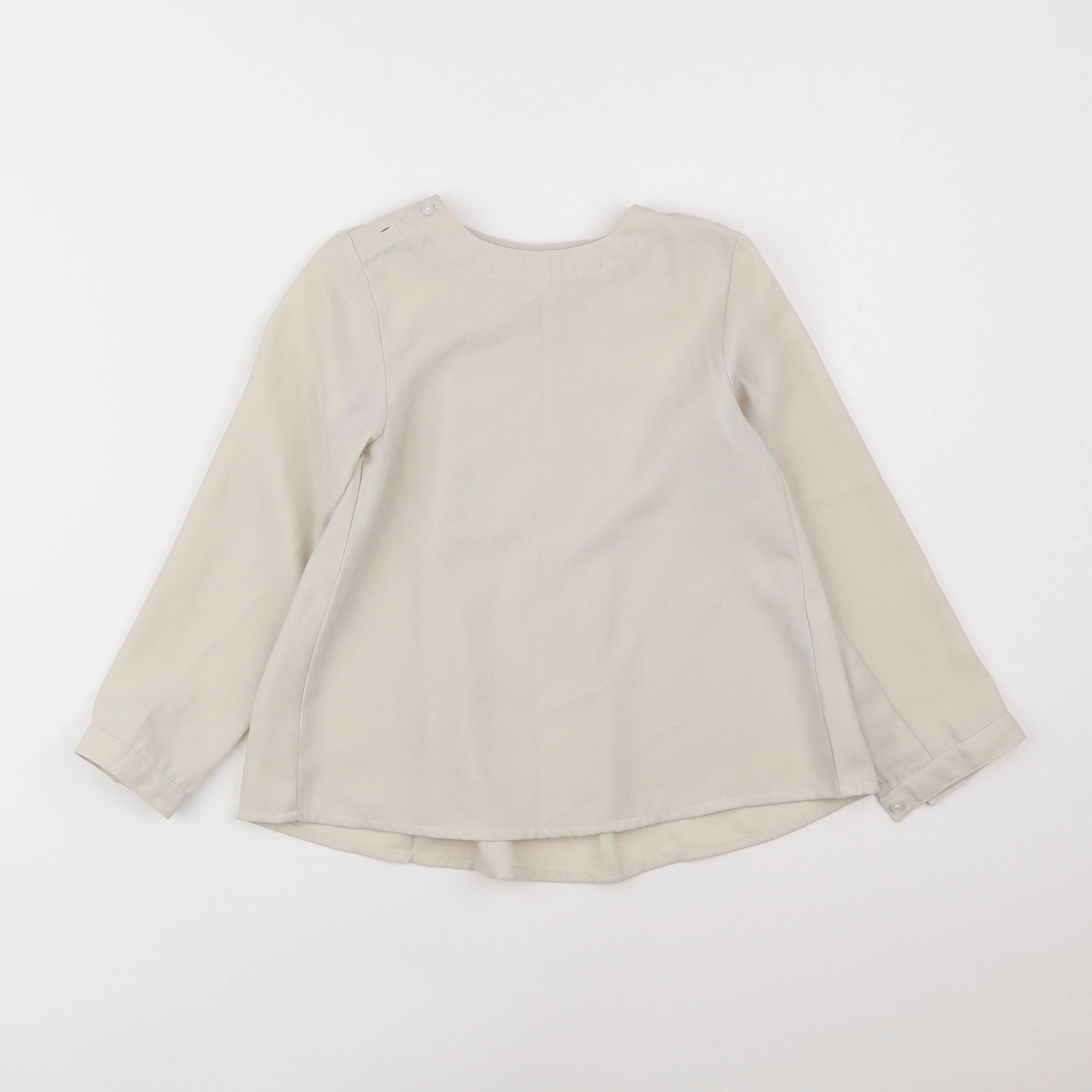 Gocco - blouse gris - 5/6 ans