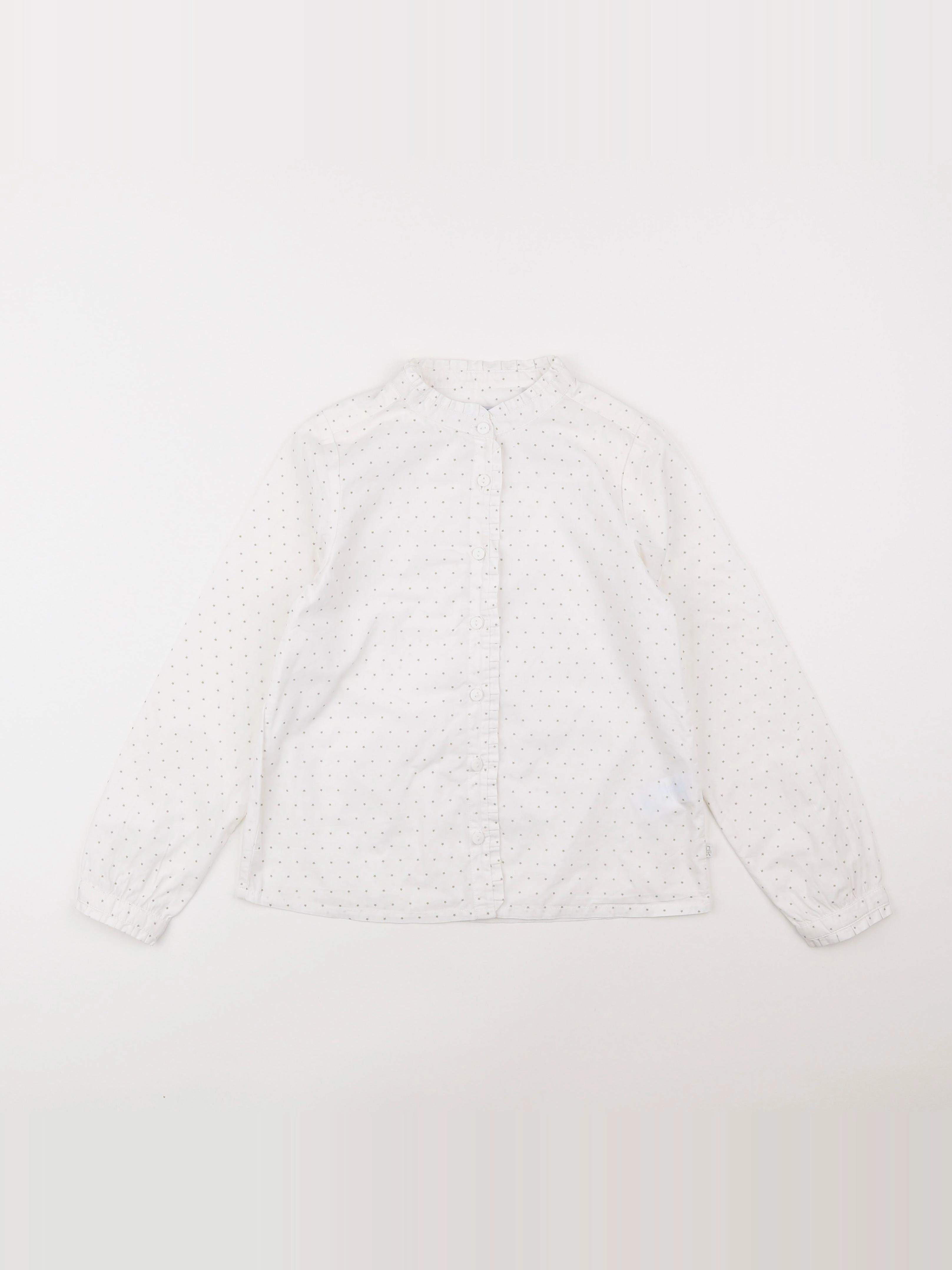 Okaidi - blouse blanc - 8 ans