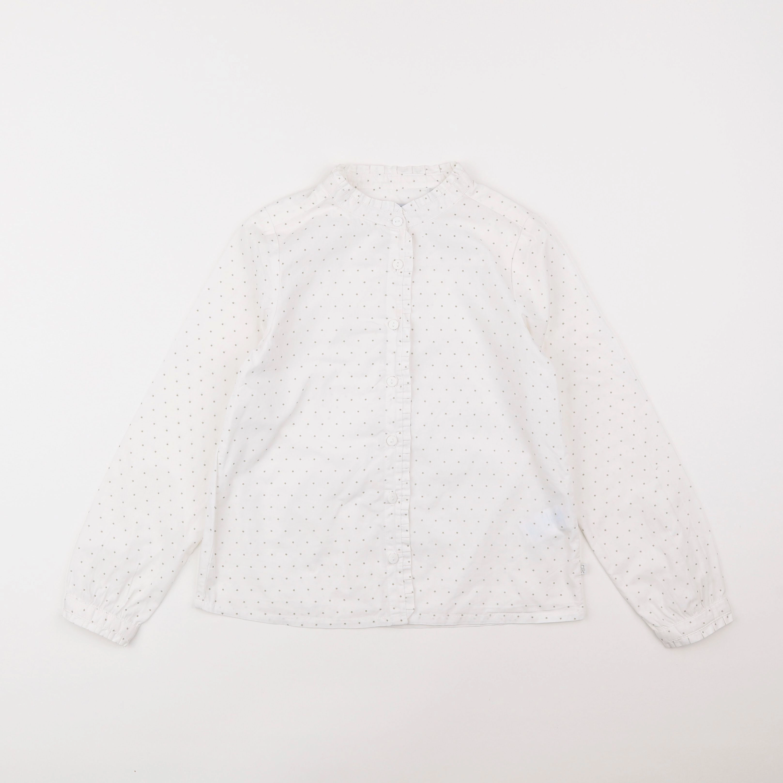 Okaidi - blouse blanc - 8 ans