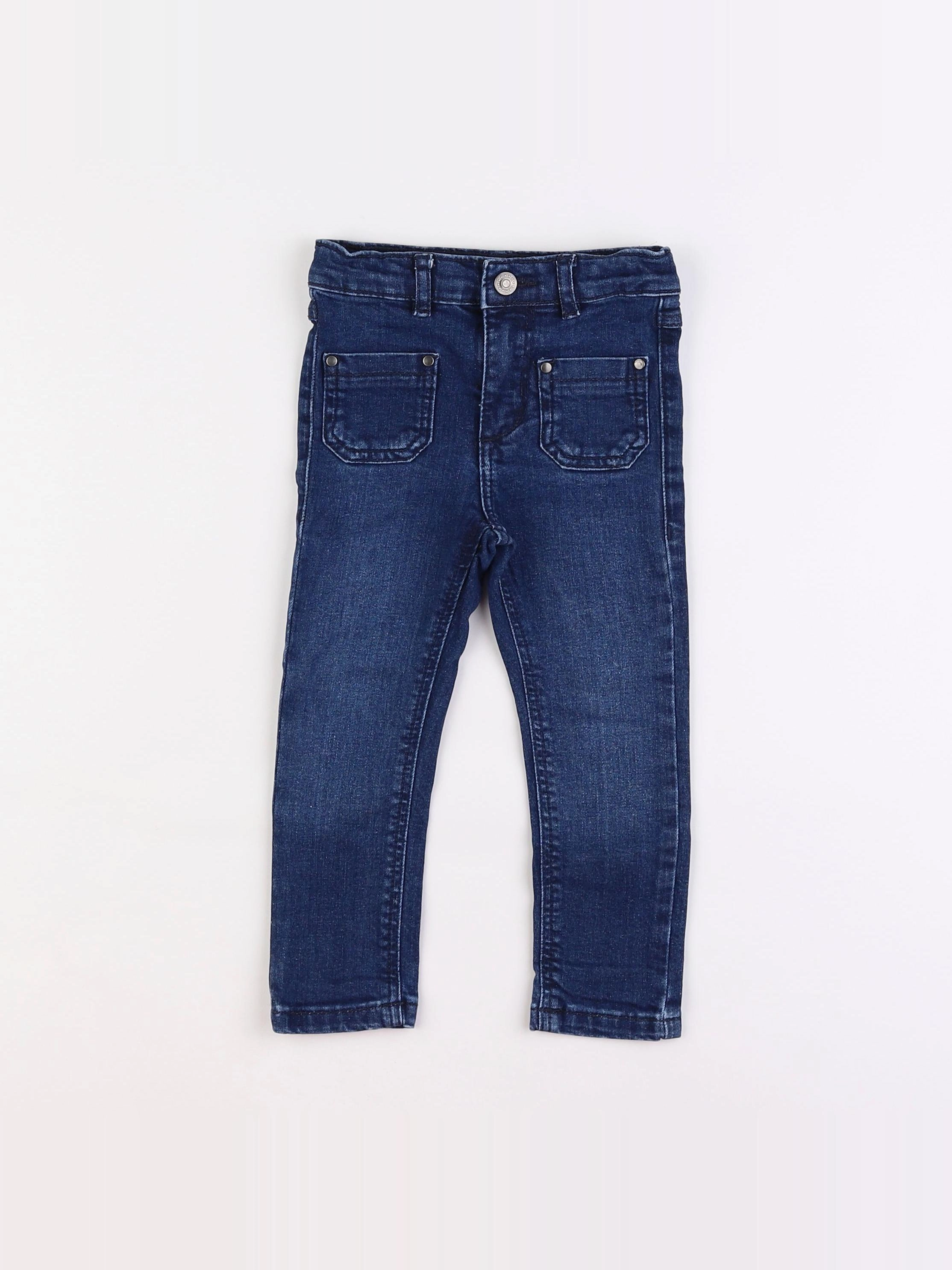 Eden & Victor - jegging bleu - 2 ans