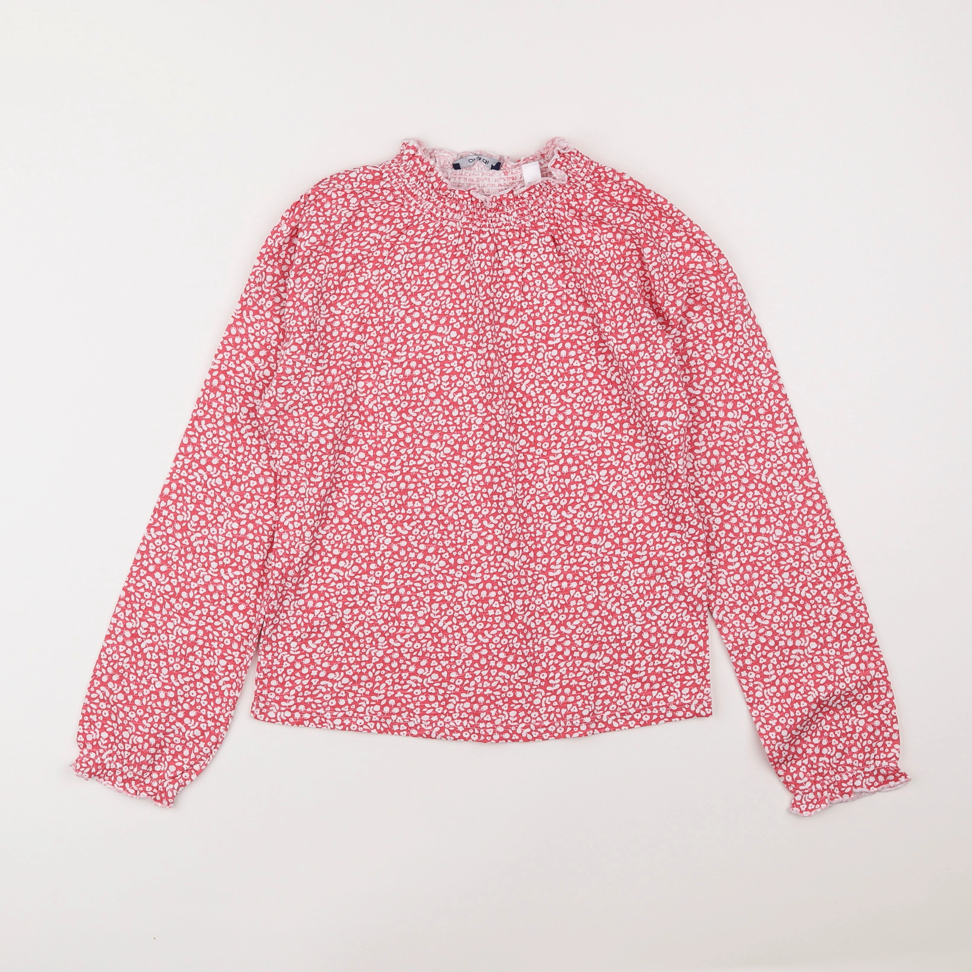 Okaidi - blouse rose - 10 ans