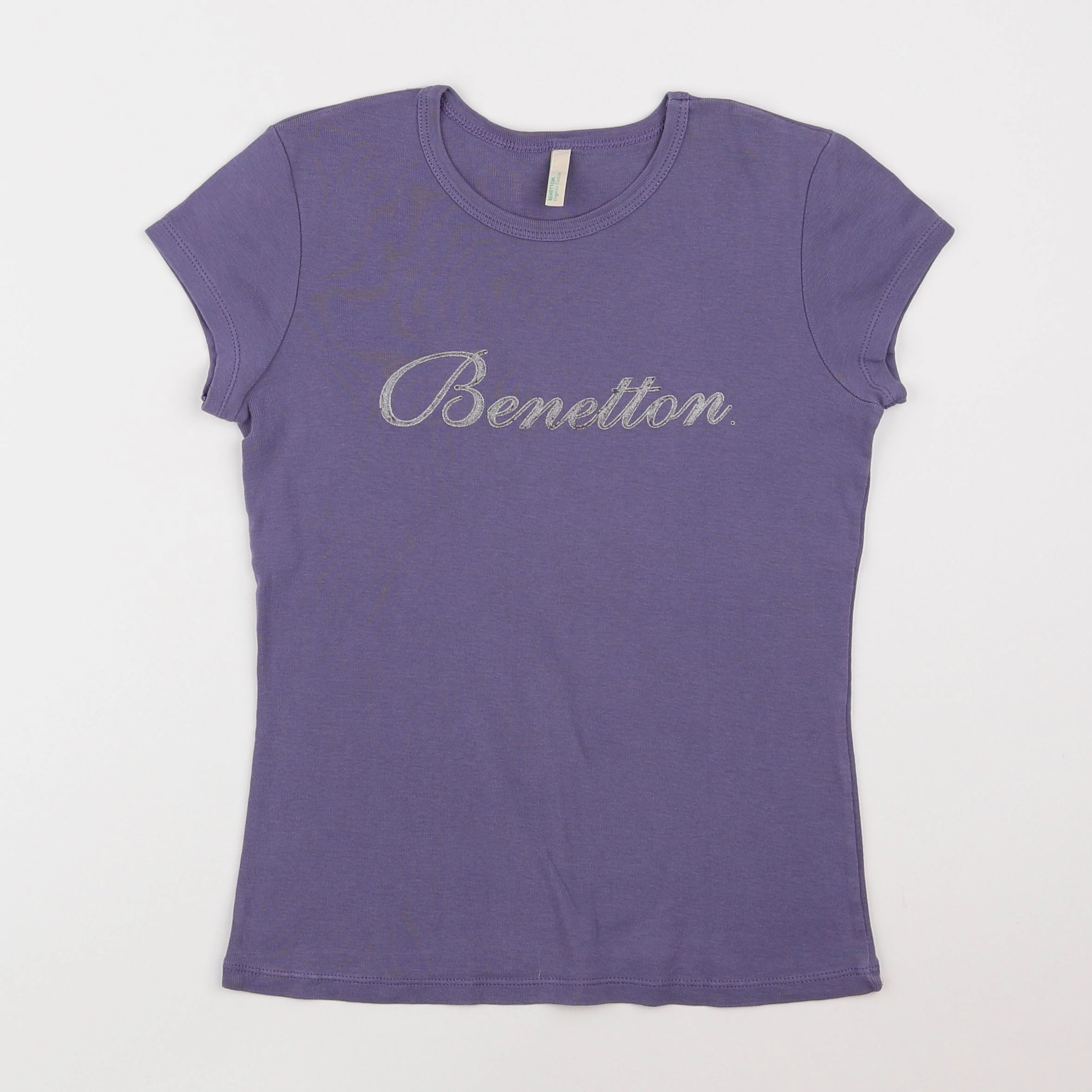 Benetton - tee-shirt violet - 10 ans