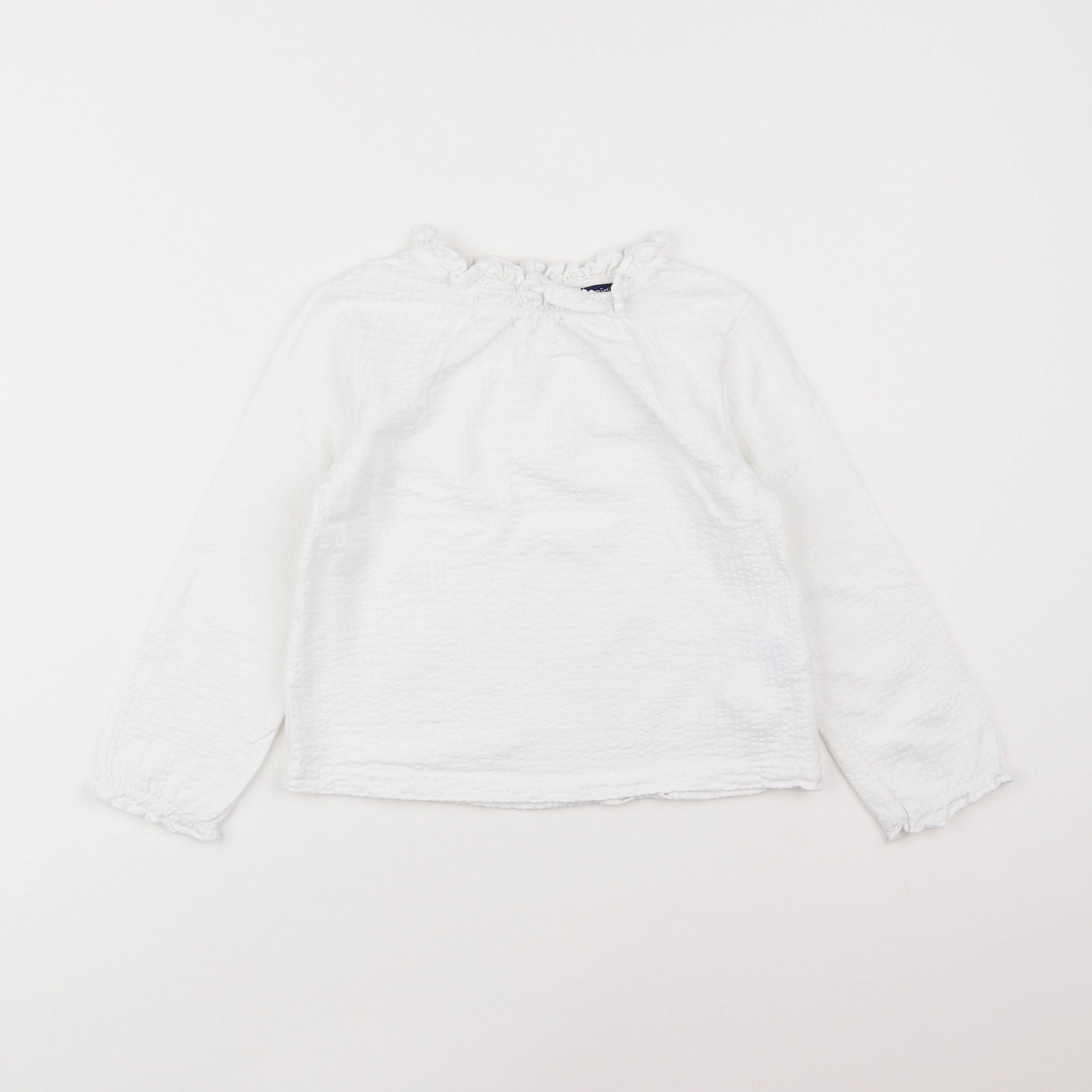 Okaidi - blouse blanc - 6 ans