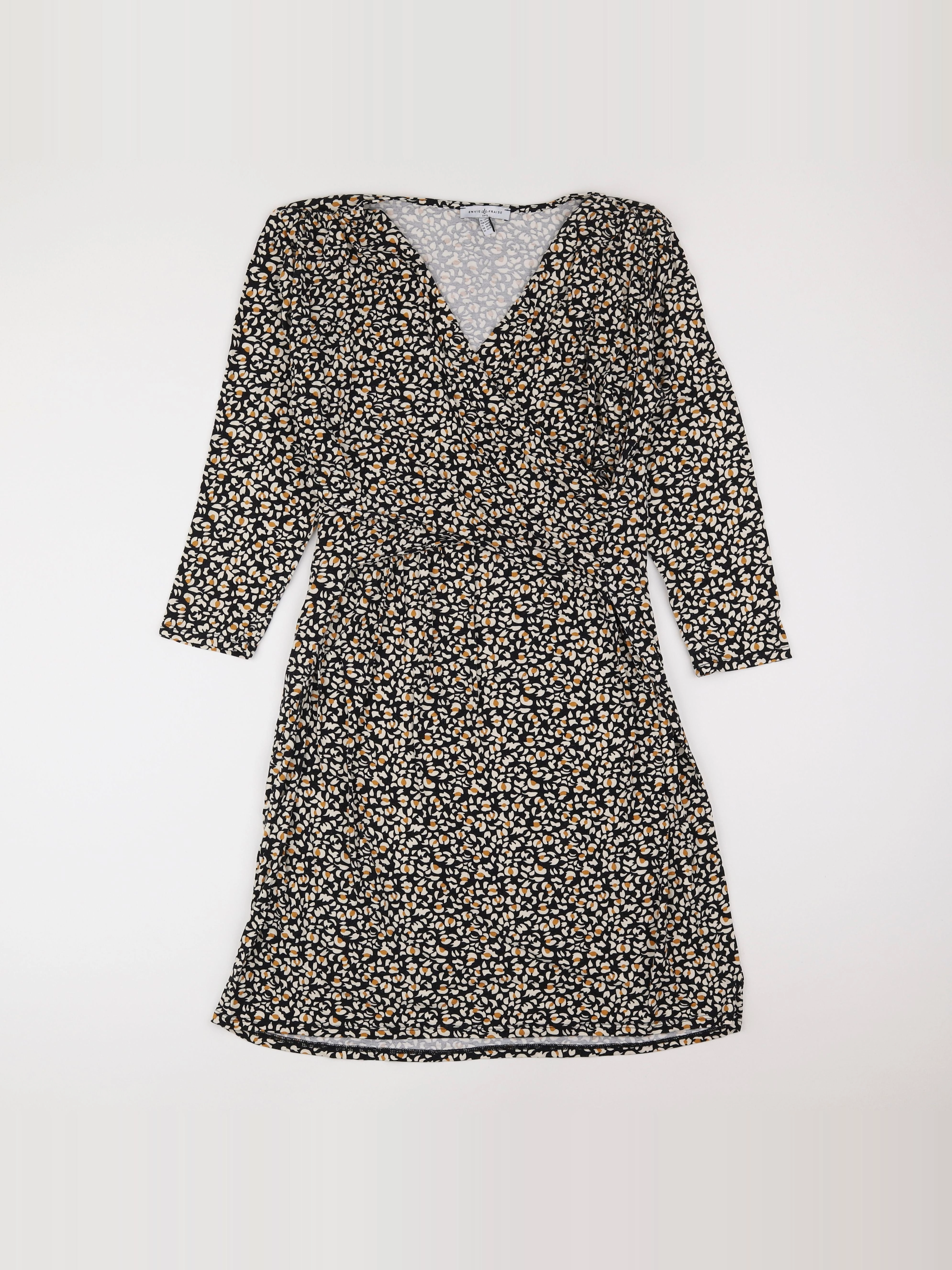 Envie de fraise - robe grossesse noir - 42 à 44