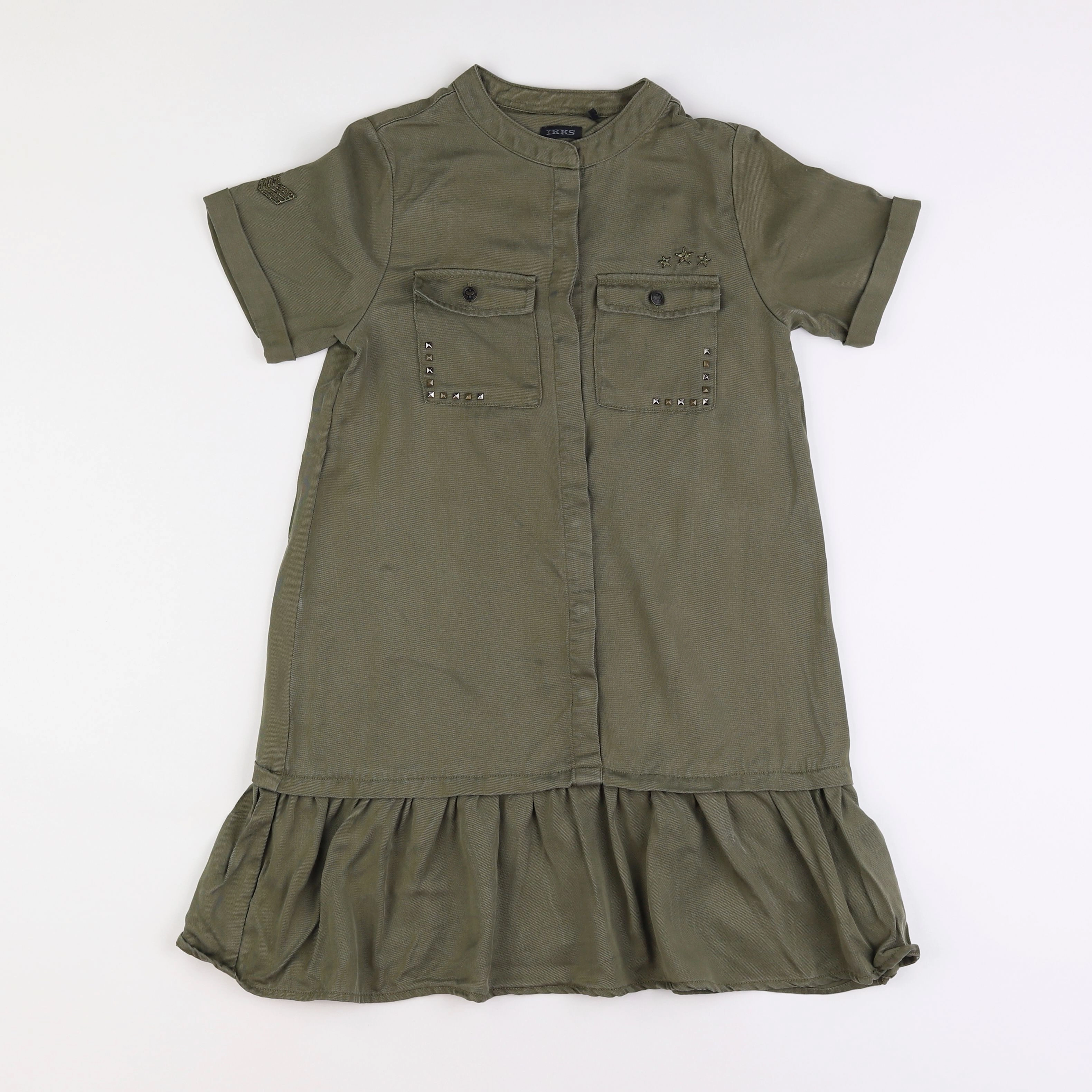 IKKS - robe vert - 10 ans