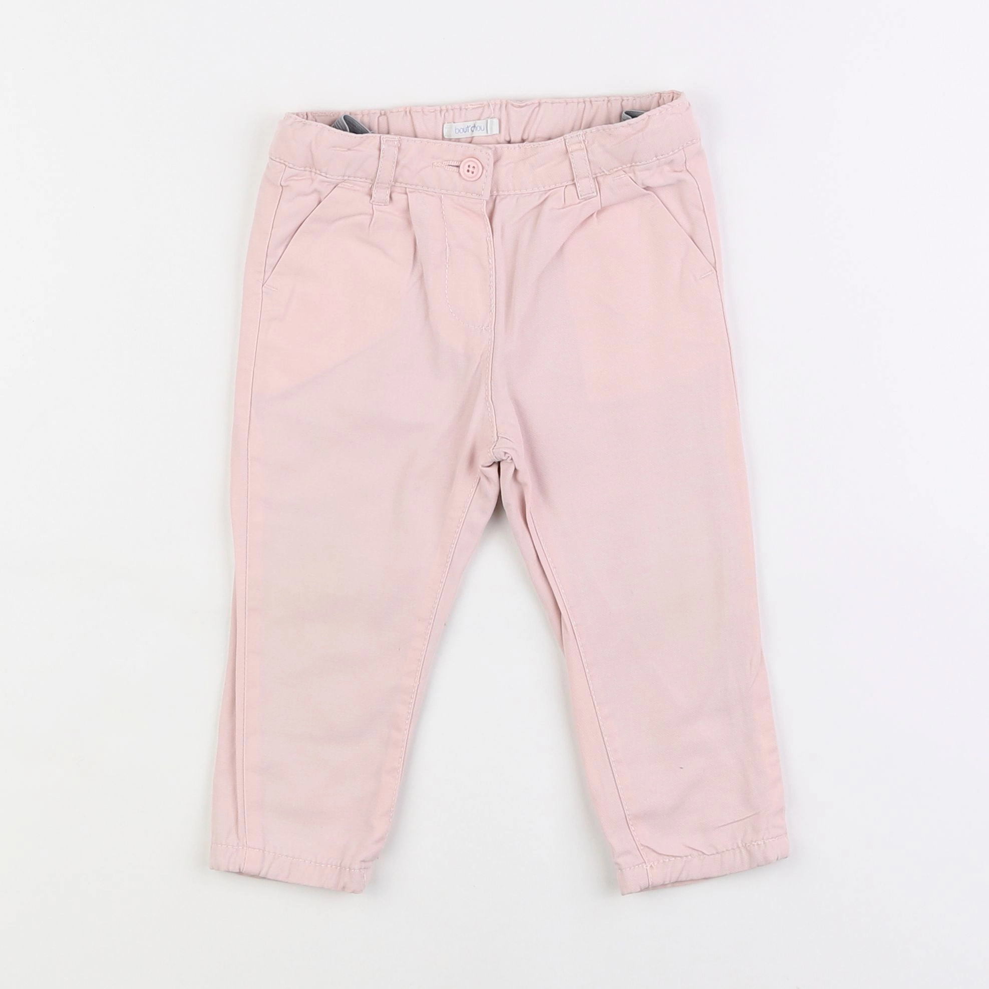 Boutchou - pantalon rose - 12 mois