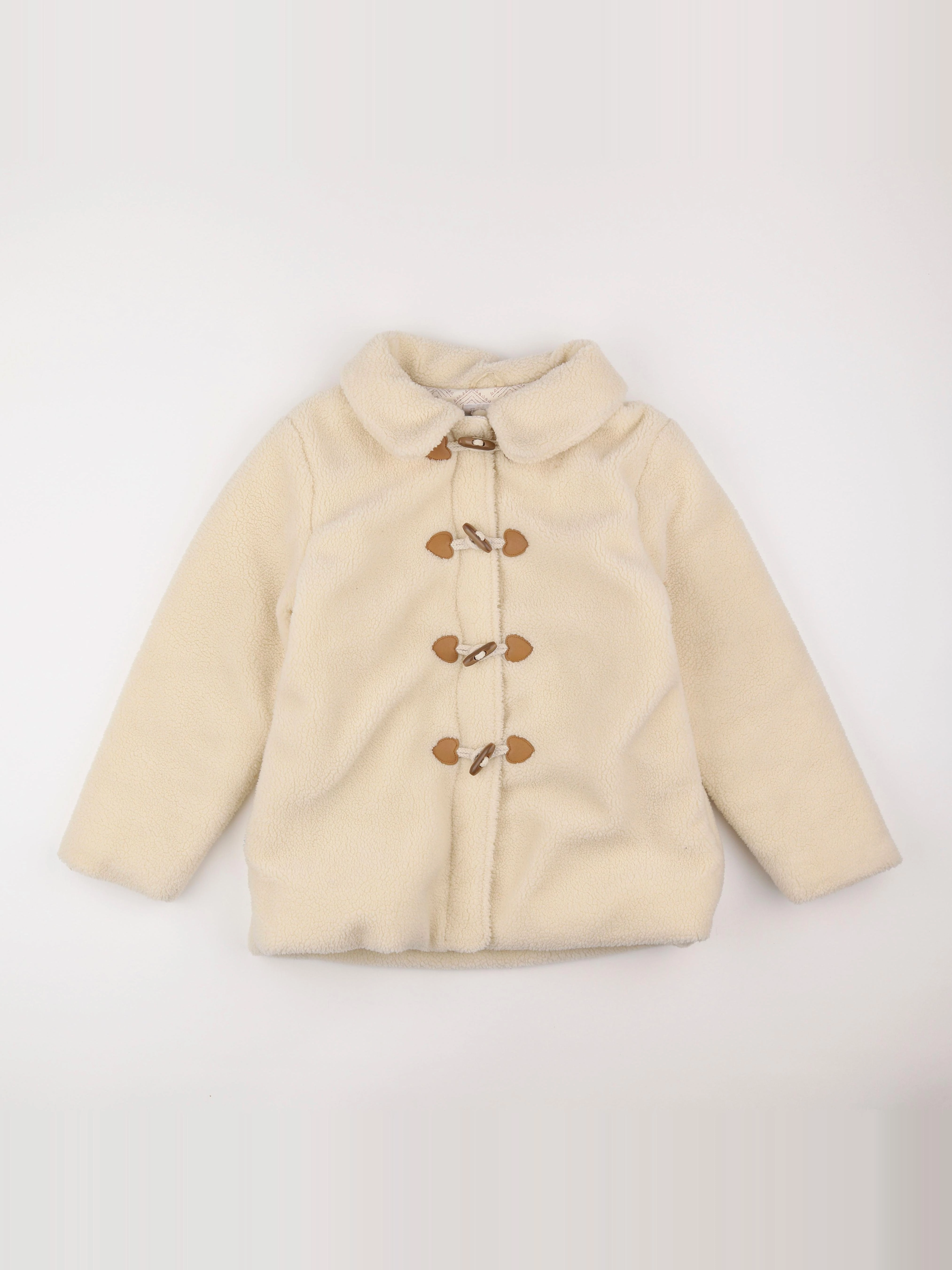 Vertbaudet - manteau beige - 14 ans