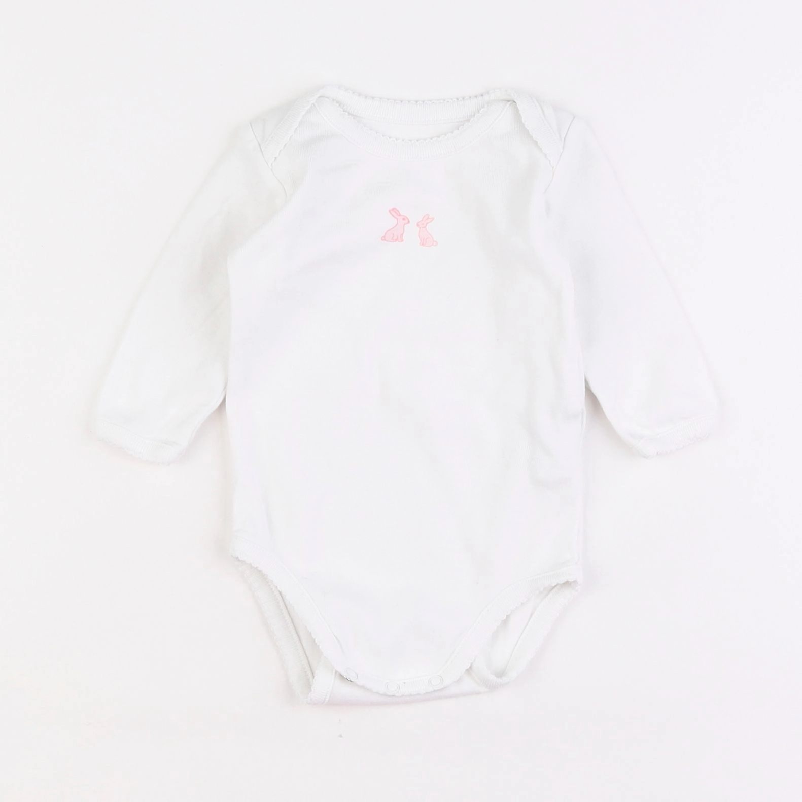 Boutchou - body blanc - 6 mois