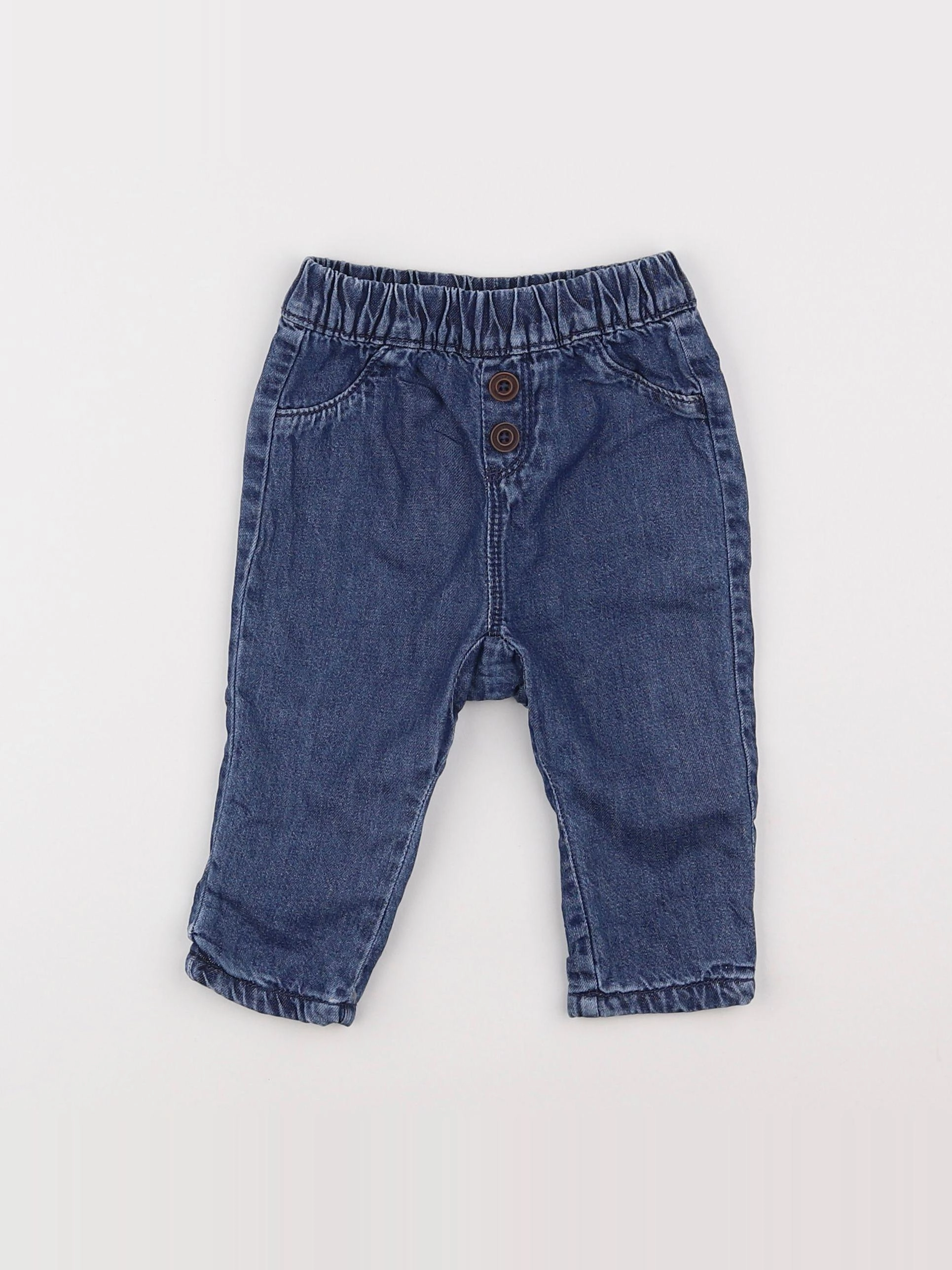 Tape à l'oeil - pantalon bleu - 6 mois
