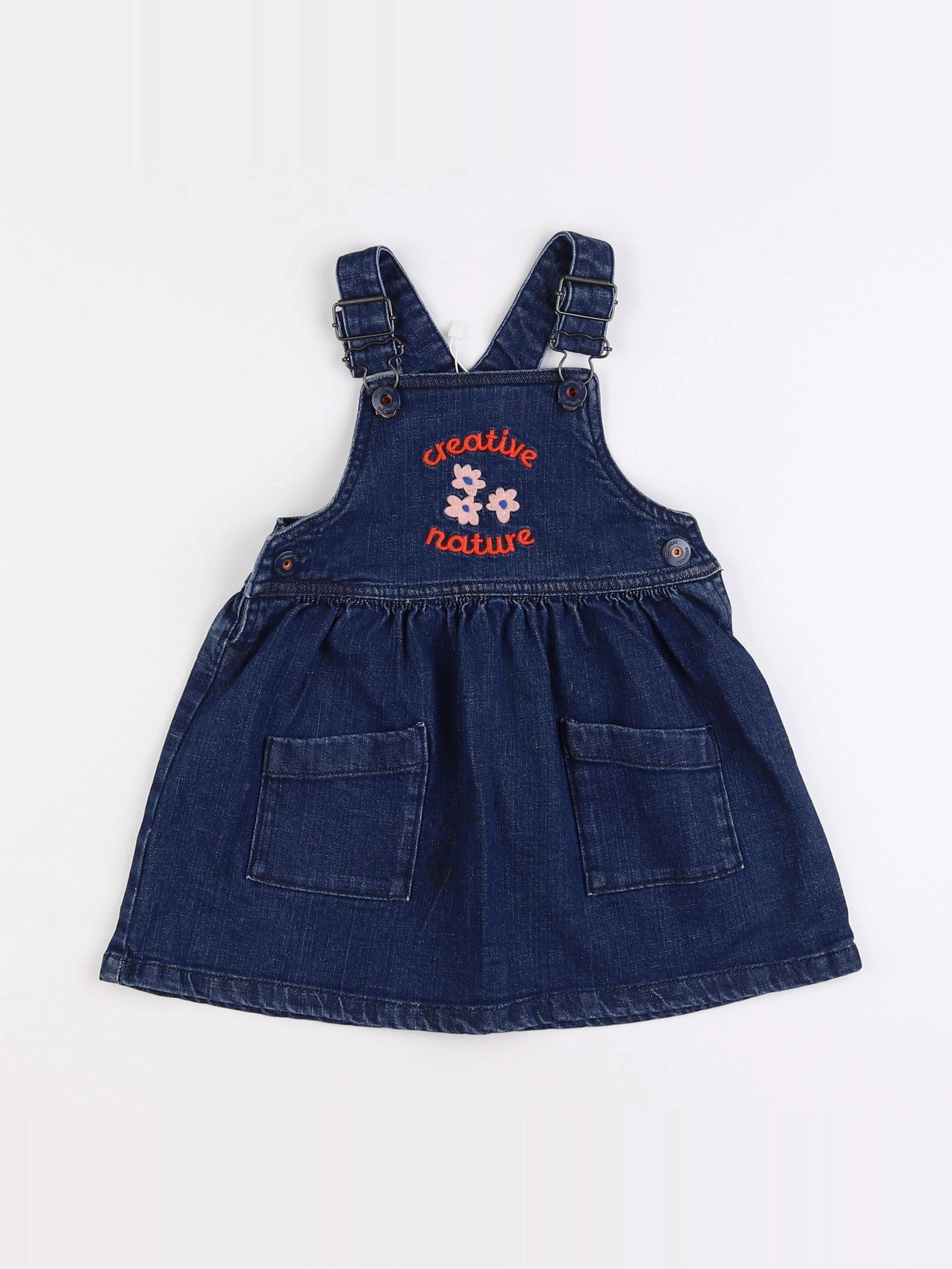 Catimini - robe bleu - 2 ans