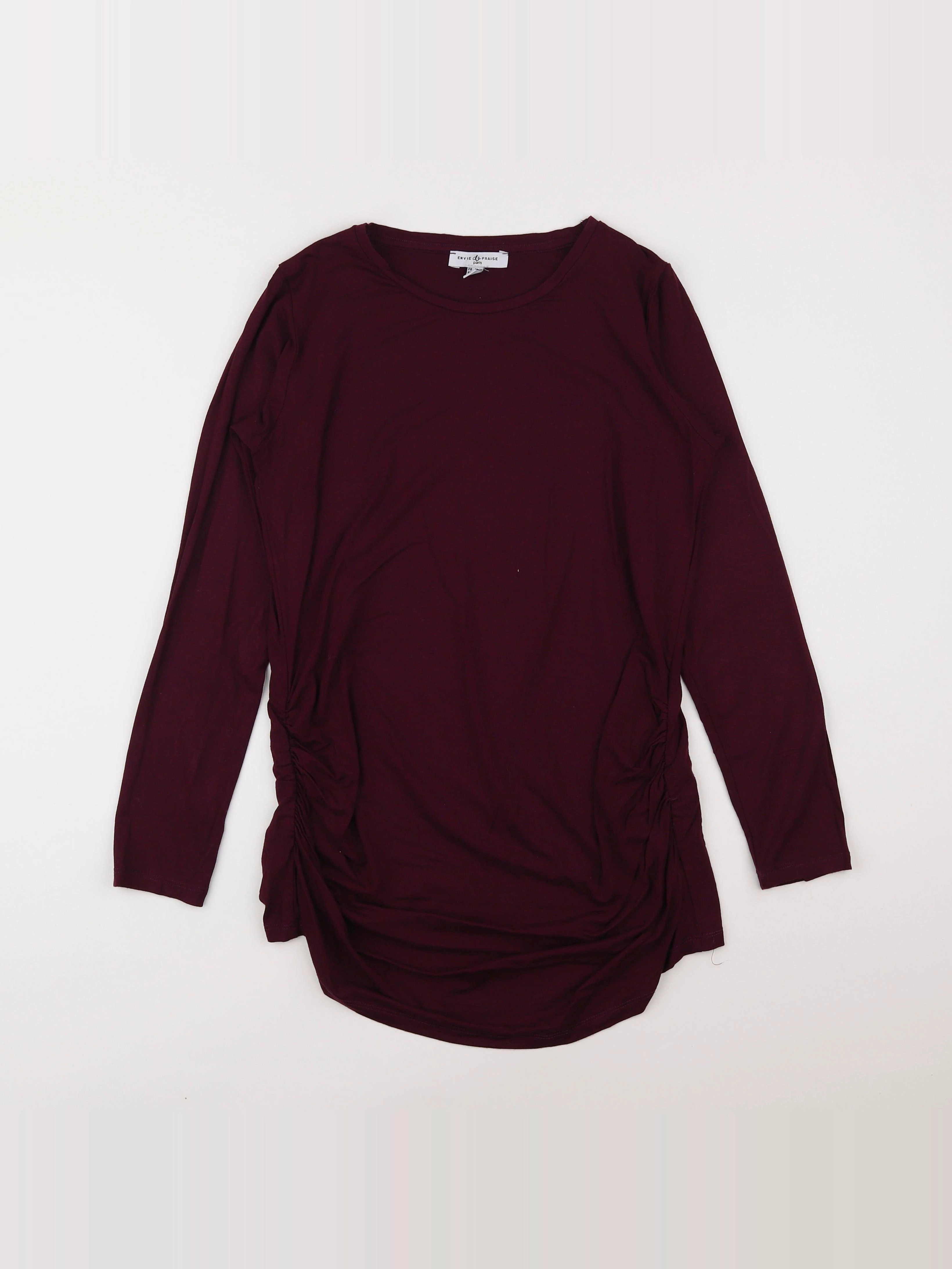 Envie de fraise - tee-shirt grossesse rouge - 36 à 38