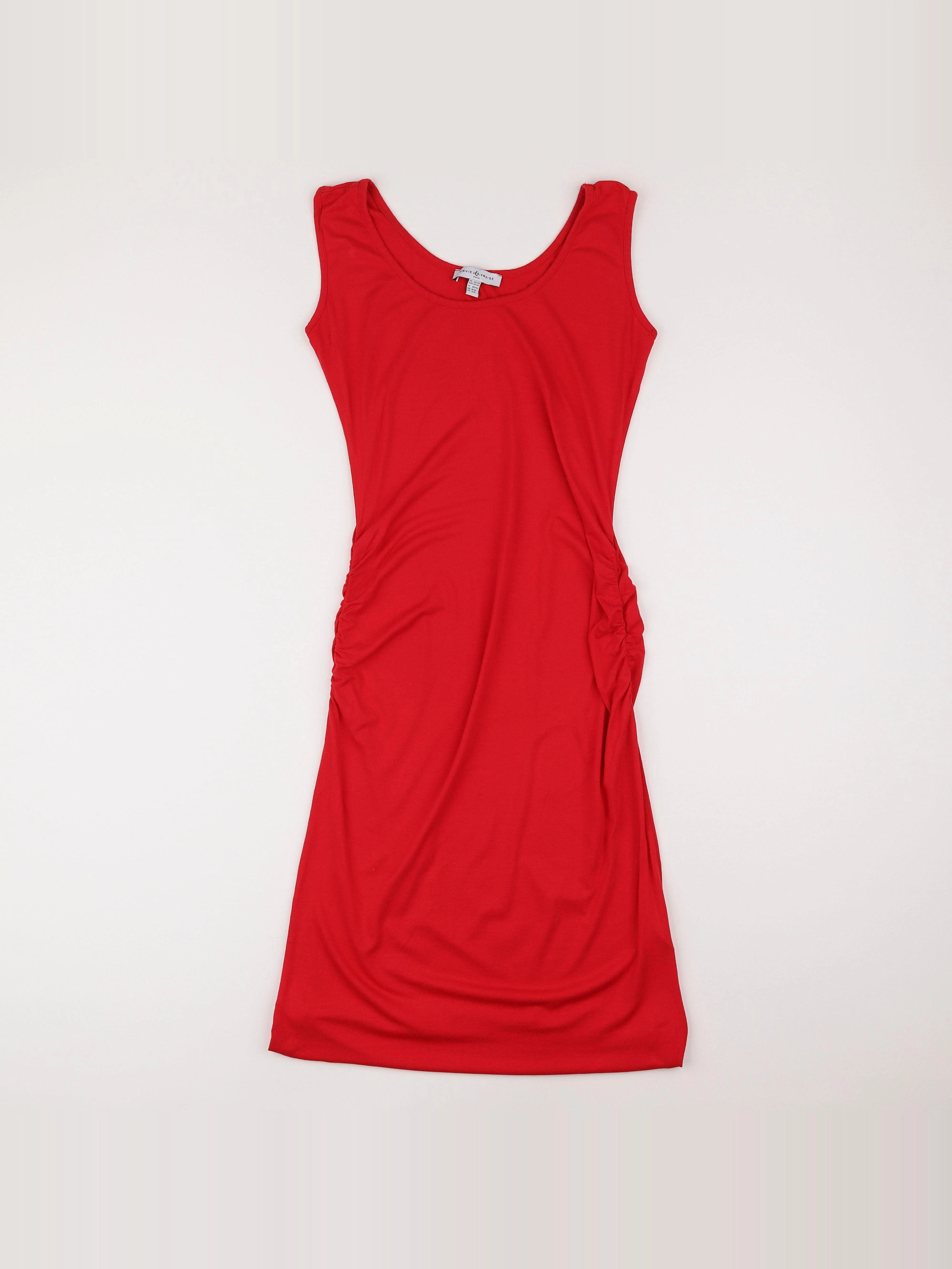 Envie de fraise - robe grossesse rouge - 36 à 38