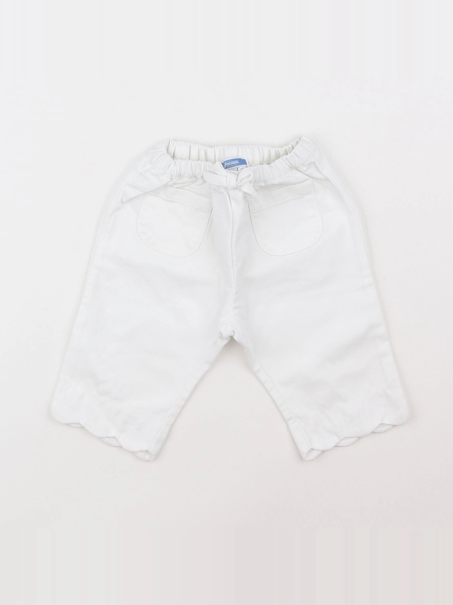 Jacadi - pantalon blanc - 12 mois