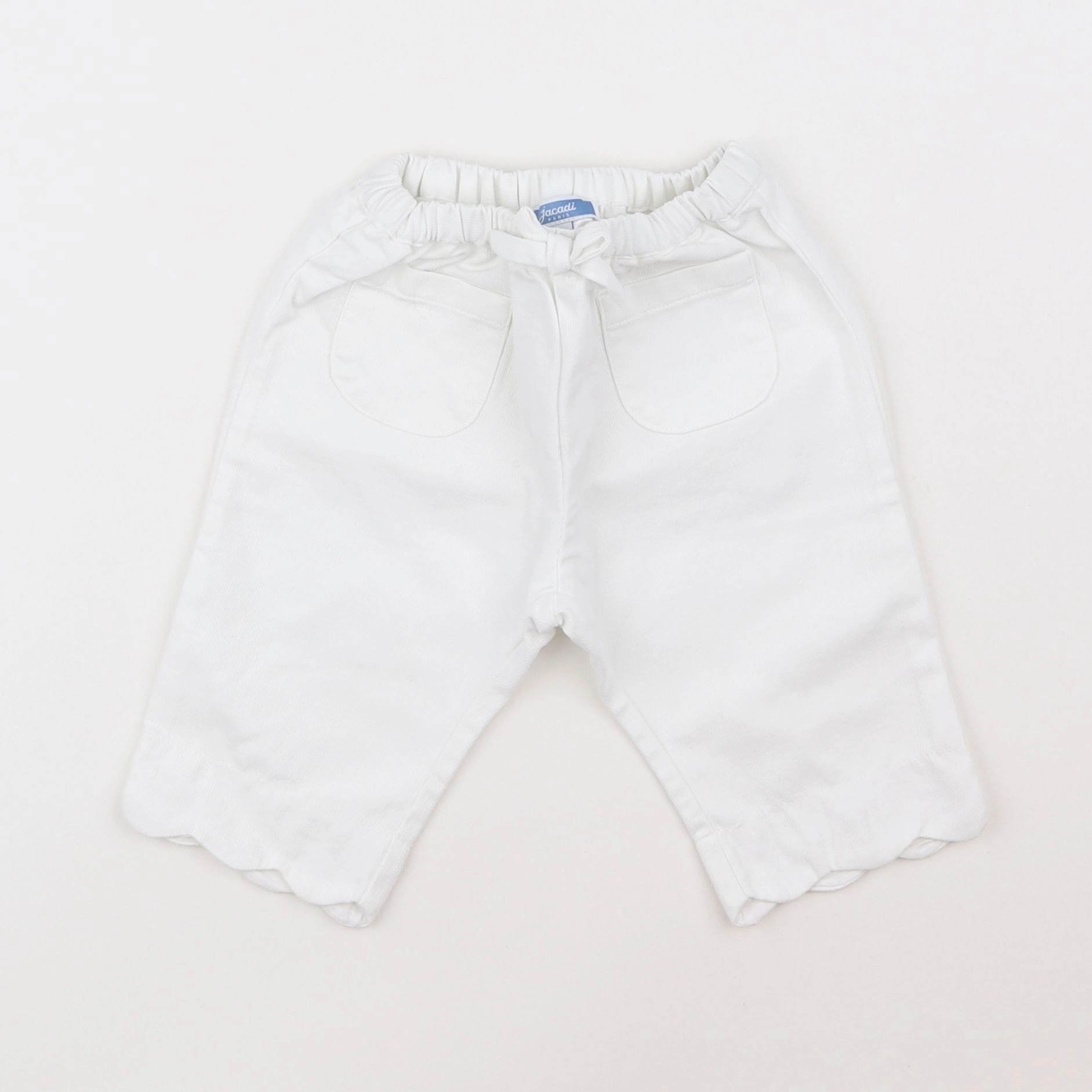 Jacadi - pantalon blanc - 12 mois