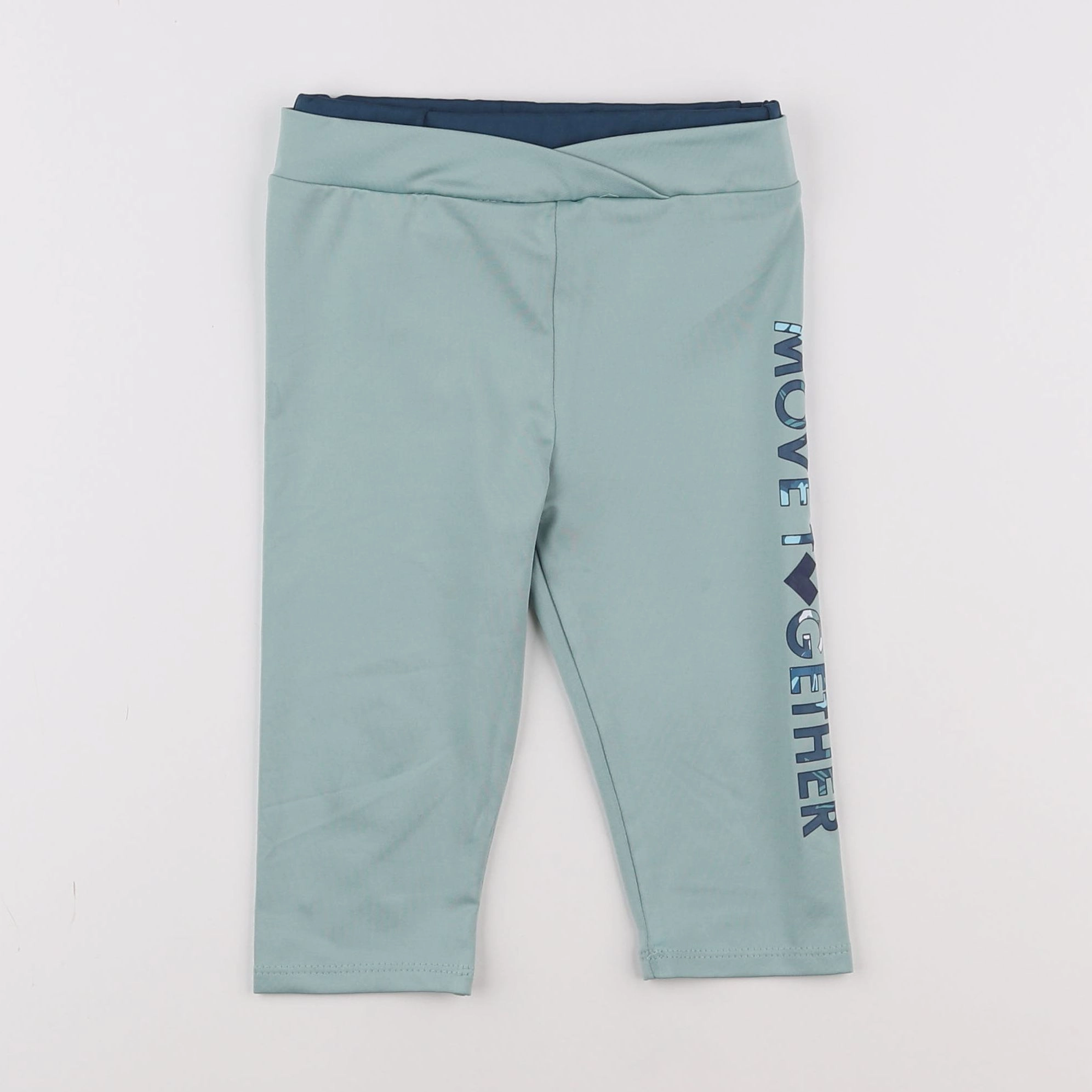 Vertbaudet - legging vert - 4 ans